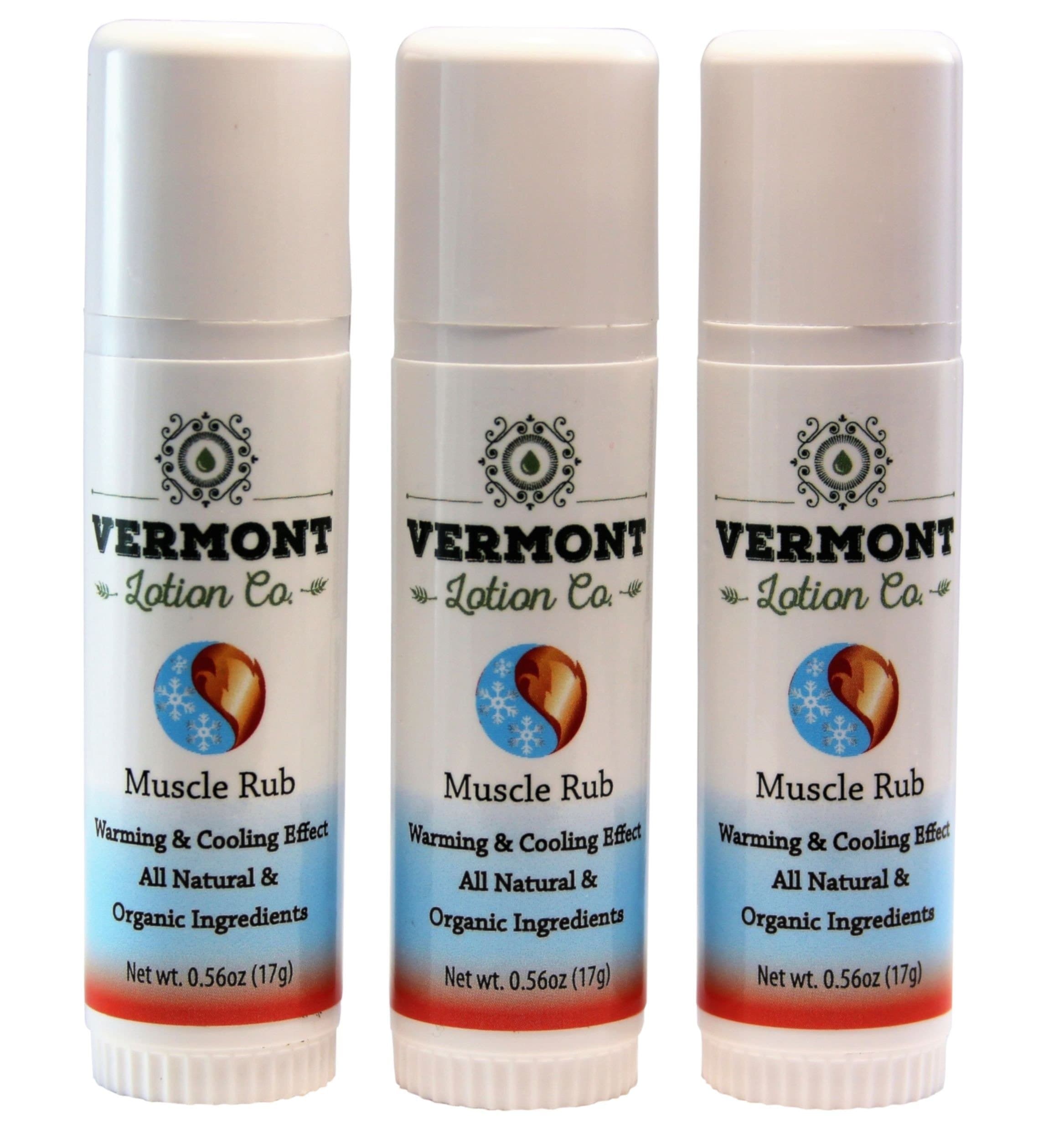 Muscle Rub All Natural Jumbo Stick 3 Pack