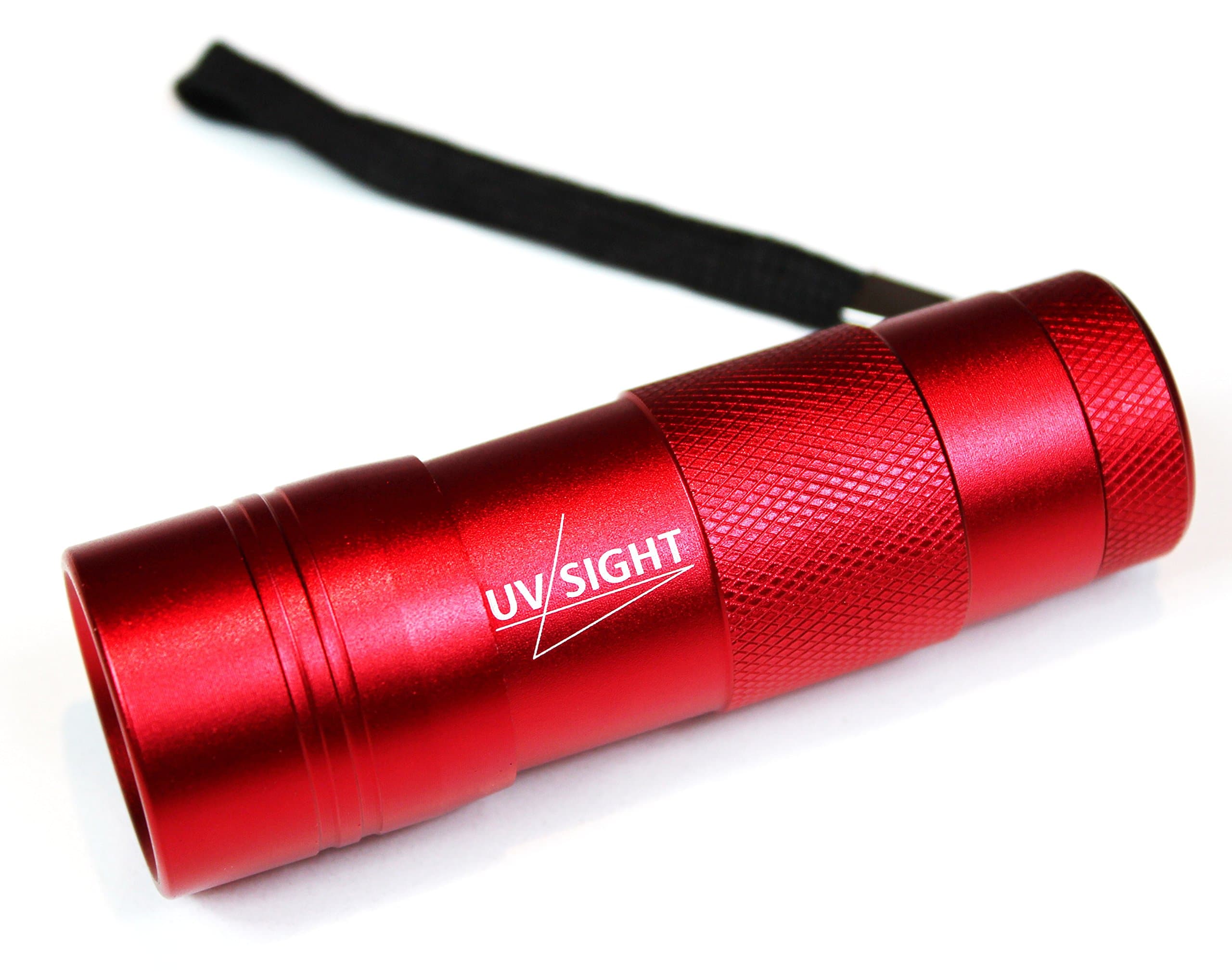 Blacklight UV Flashlight | Red Case | UV Sight® Locate Scorpions, Cat, Dog & Rodent Stains. The Best 12 LED Ultra Violet Flashlight to Find Stains on Carpet, Rugs or Furniture Material
