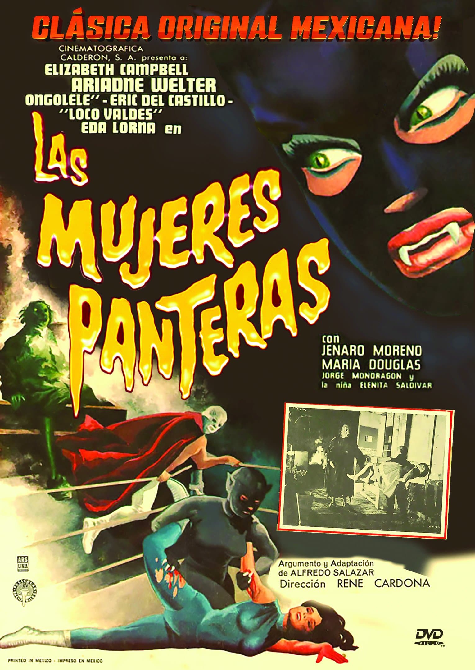 Las Mujeres Pantera: Original Mexican Classic!