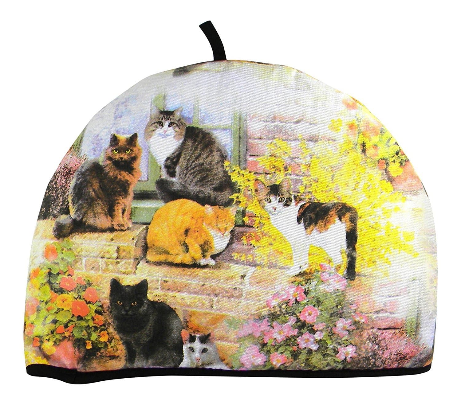 Samuel Lamont Floral Cats Cotton Tea Cosy
