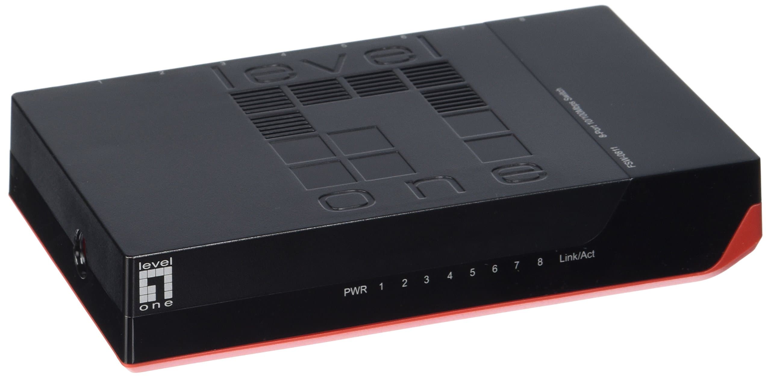 LevelOne 8-Port 10/100 Desktop/Wall Mountable Switch(FSW-0811)