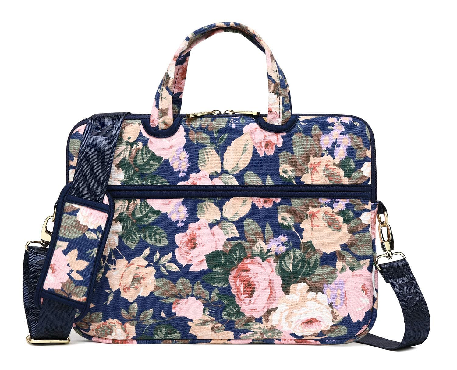 Kayond Canvas Laptop Shoulder Messenger Bag Case Sleeve Briefcase