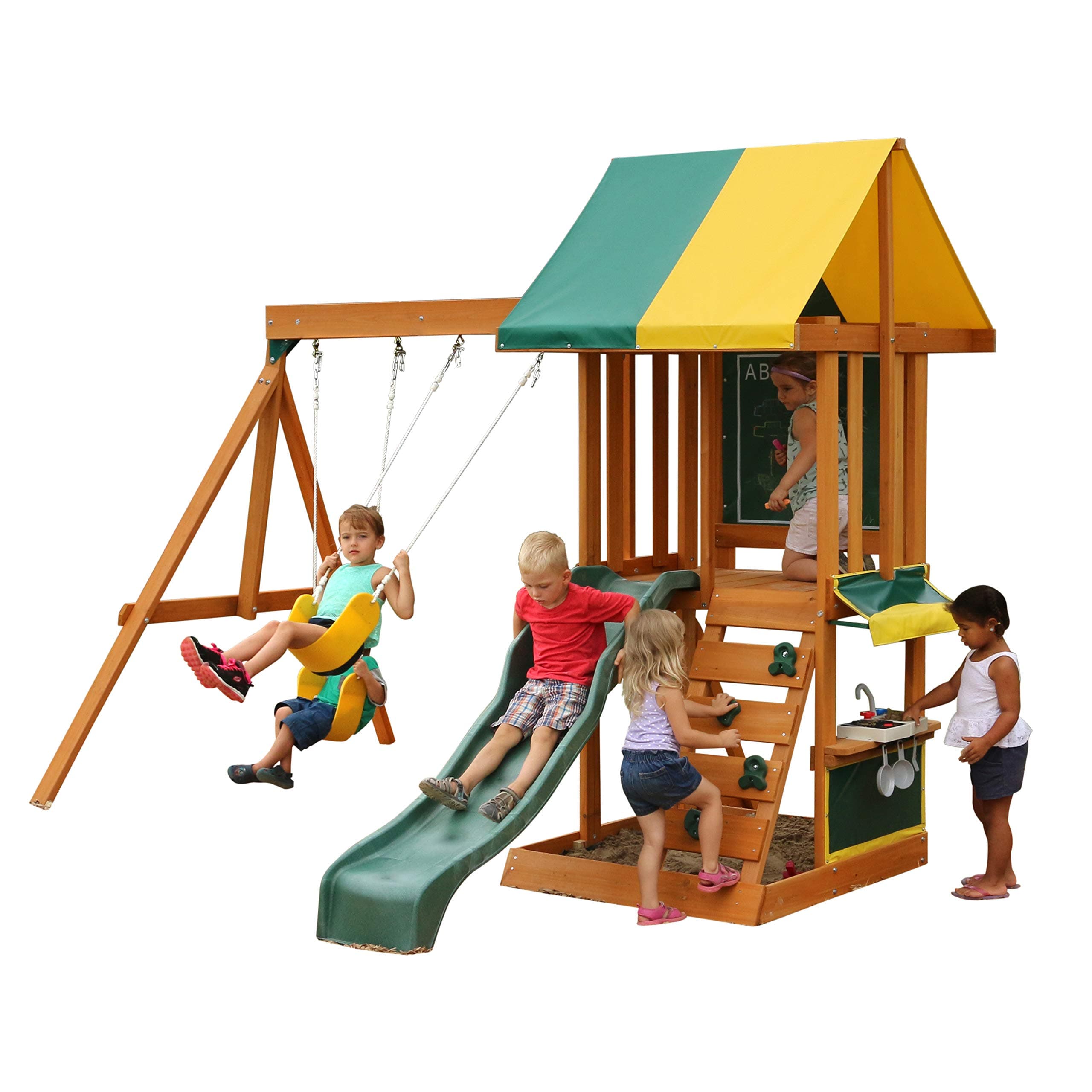 Sun Bistro Wooden Playset by Big Backyard