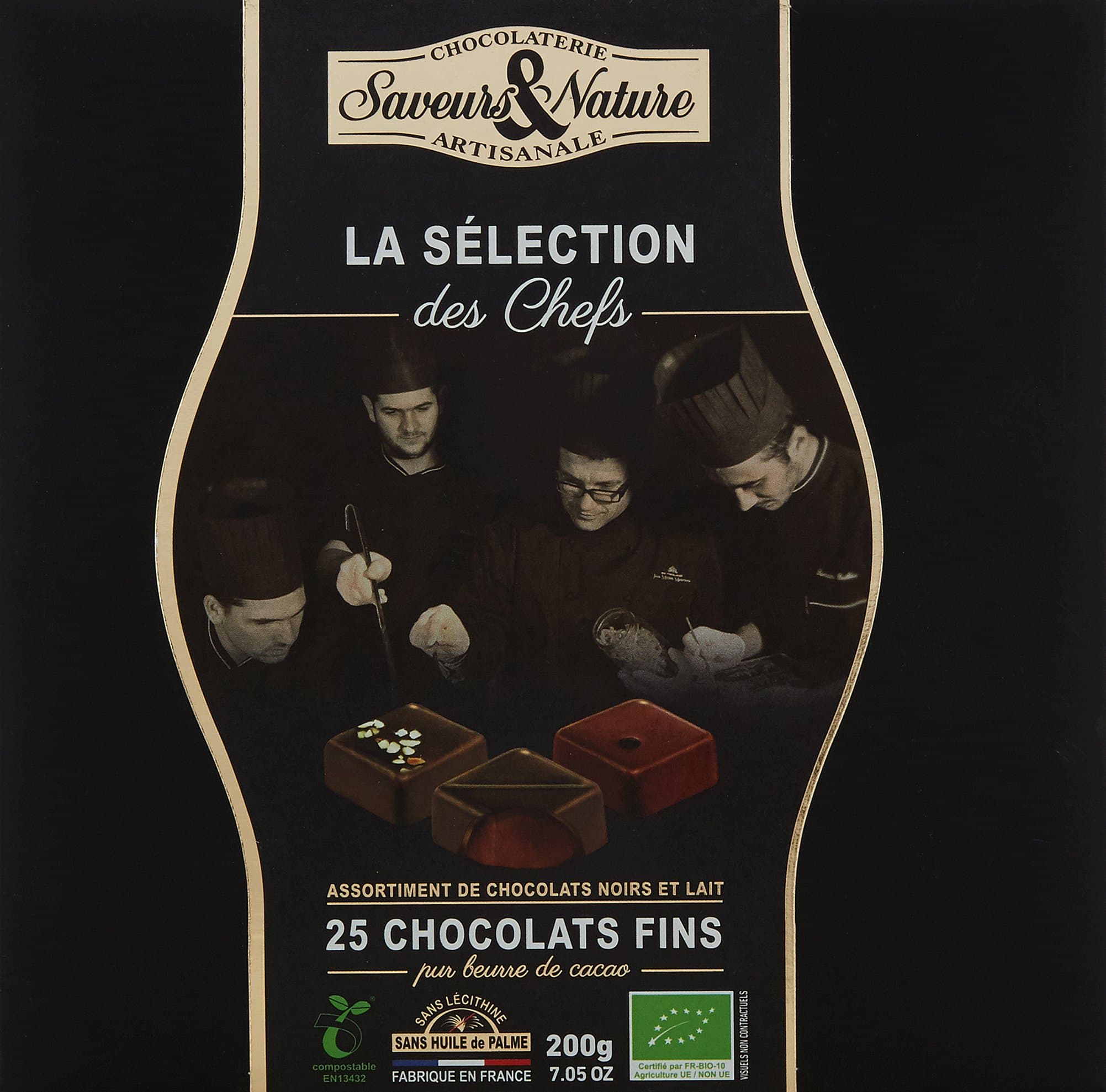 Saveurs & Nature Chefs Chocolates Selection, 200 g