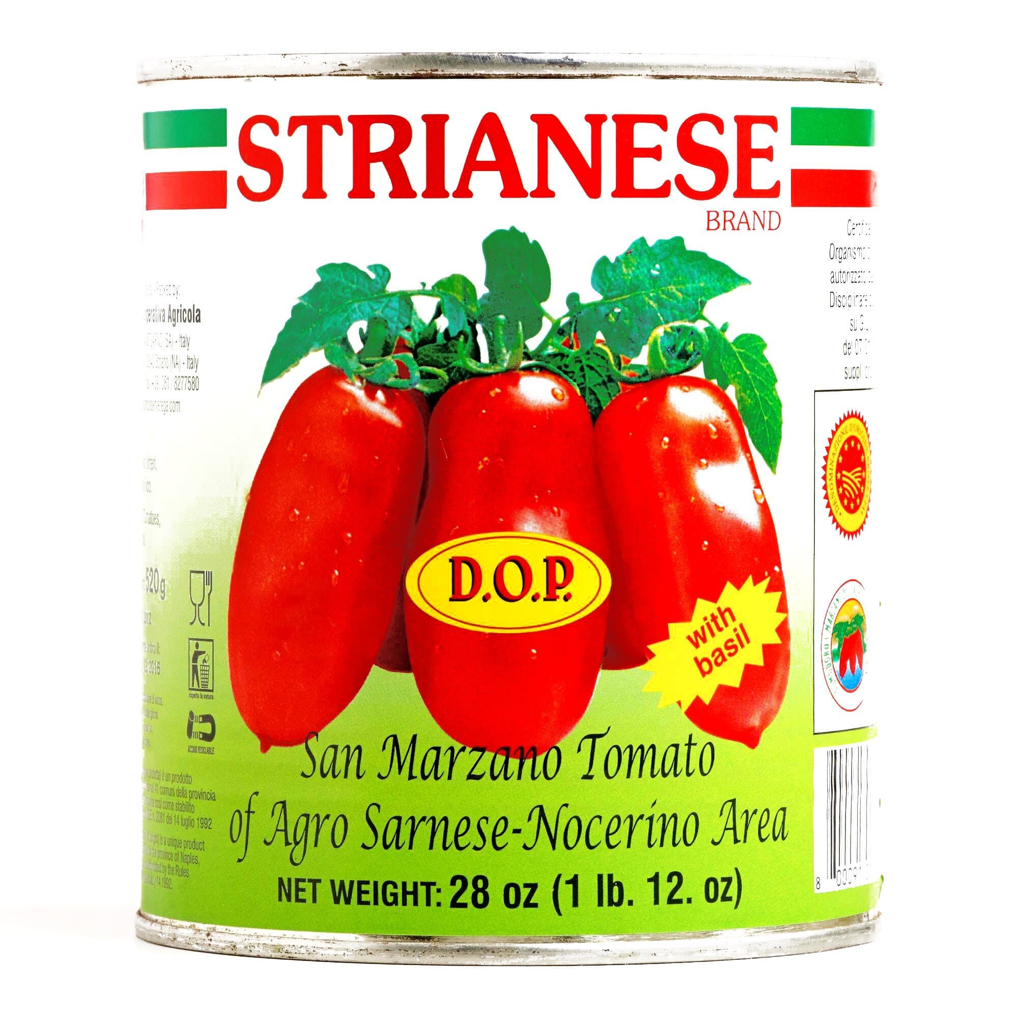San Marzano Strianese Tomatoes 28 oz each (1 Item Per Order)