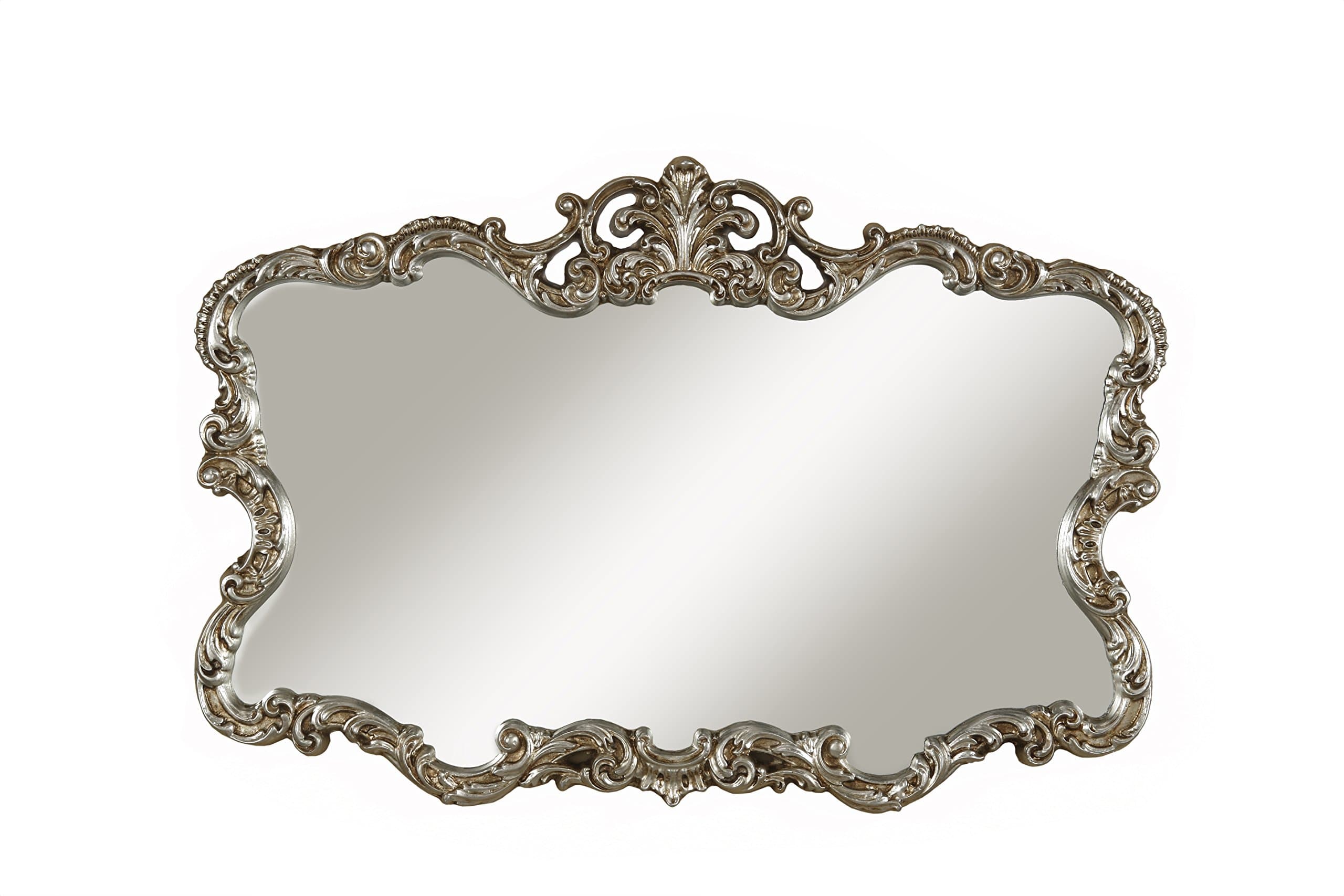 Martin Svensson Home 120104 Wall Mirror, Antique Silver