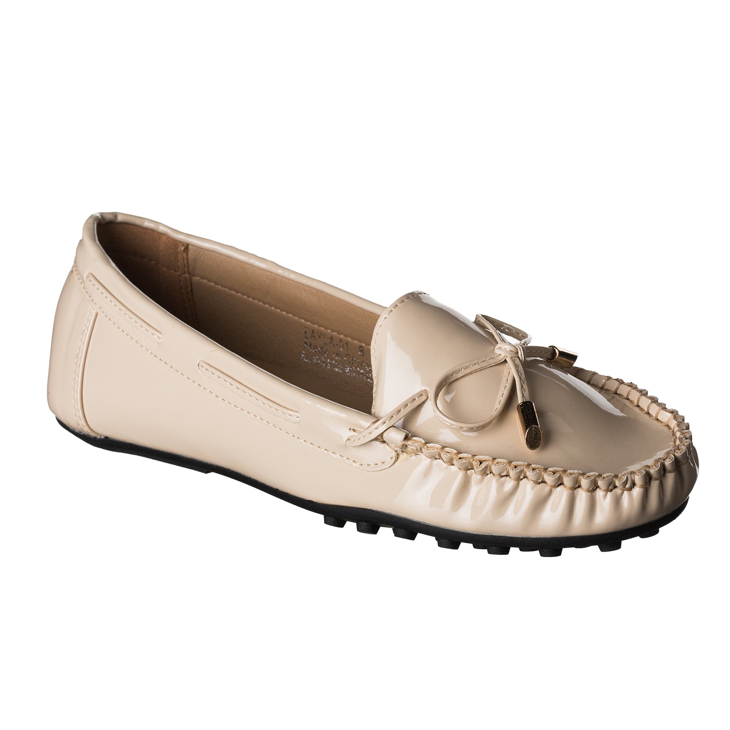 Riverberry Women's Layla Tie Front Mocassin Loafers