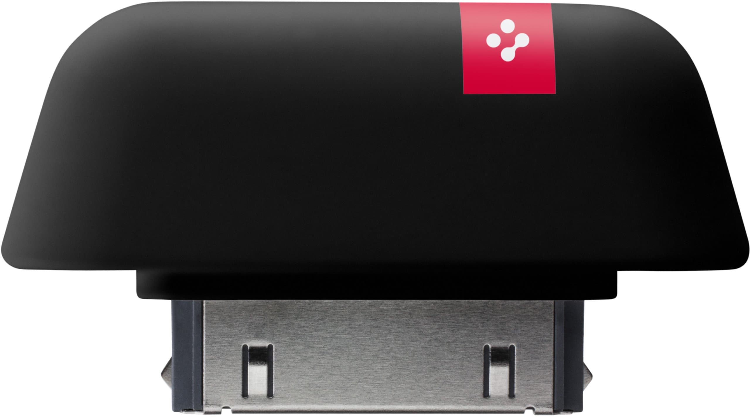 VooMote 02/111-a1 Zapper Universal Remote for iPhones, iPods, & iPads - Mount - Retail Packaging - Black