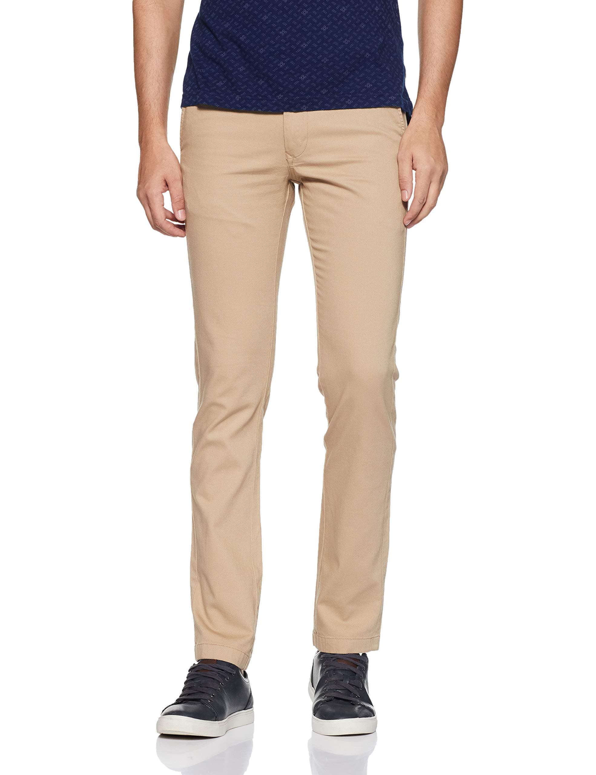 Men's Slim Fit Casual Trousers