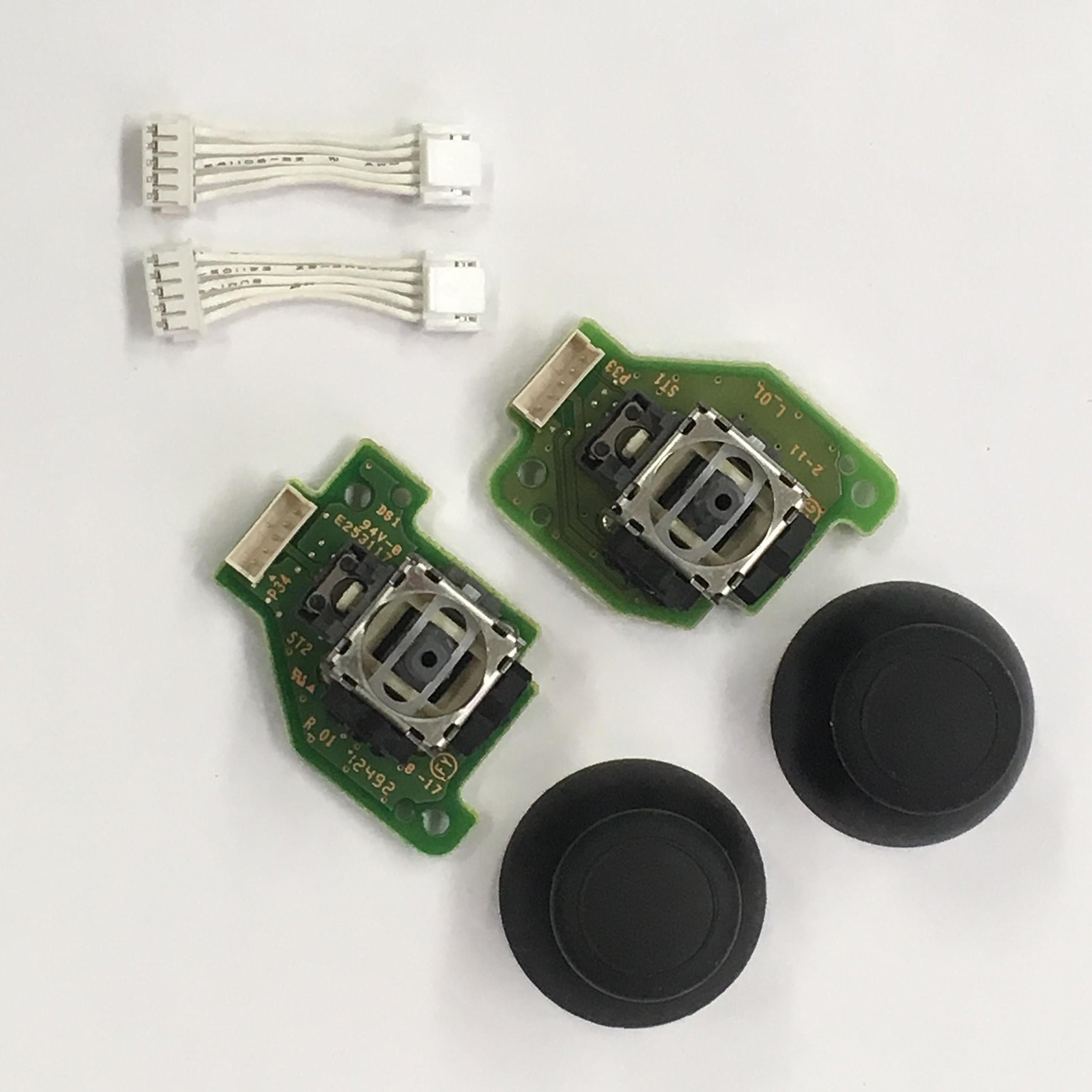 Analog Stick with PCB Board for Nintendo Wii U GamePad Controller Left Right Set With Joy Stick Cap