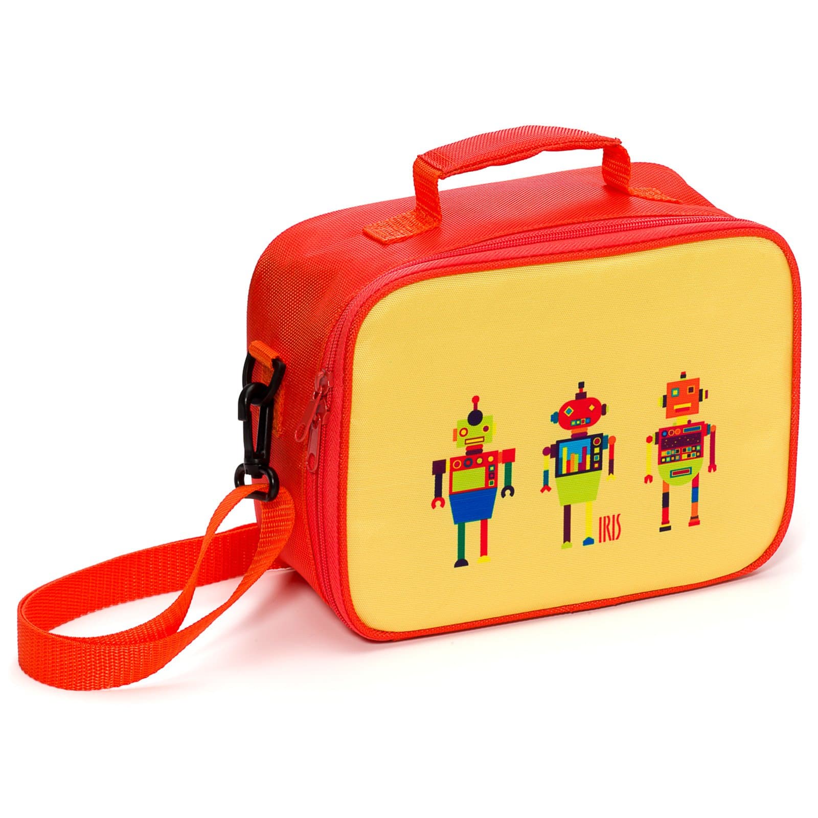 Iris Barcelona SnackRico Mini Lunch Box, Isolated, Polyester, Robots, 9918-TR