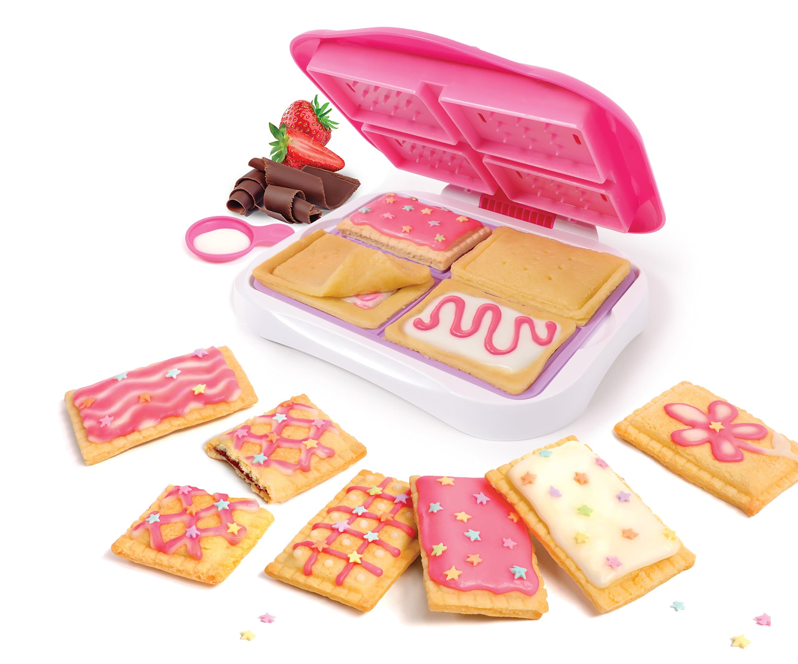 Real Cooking Mini Tart Maker, One Size, White/Purple