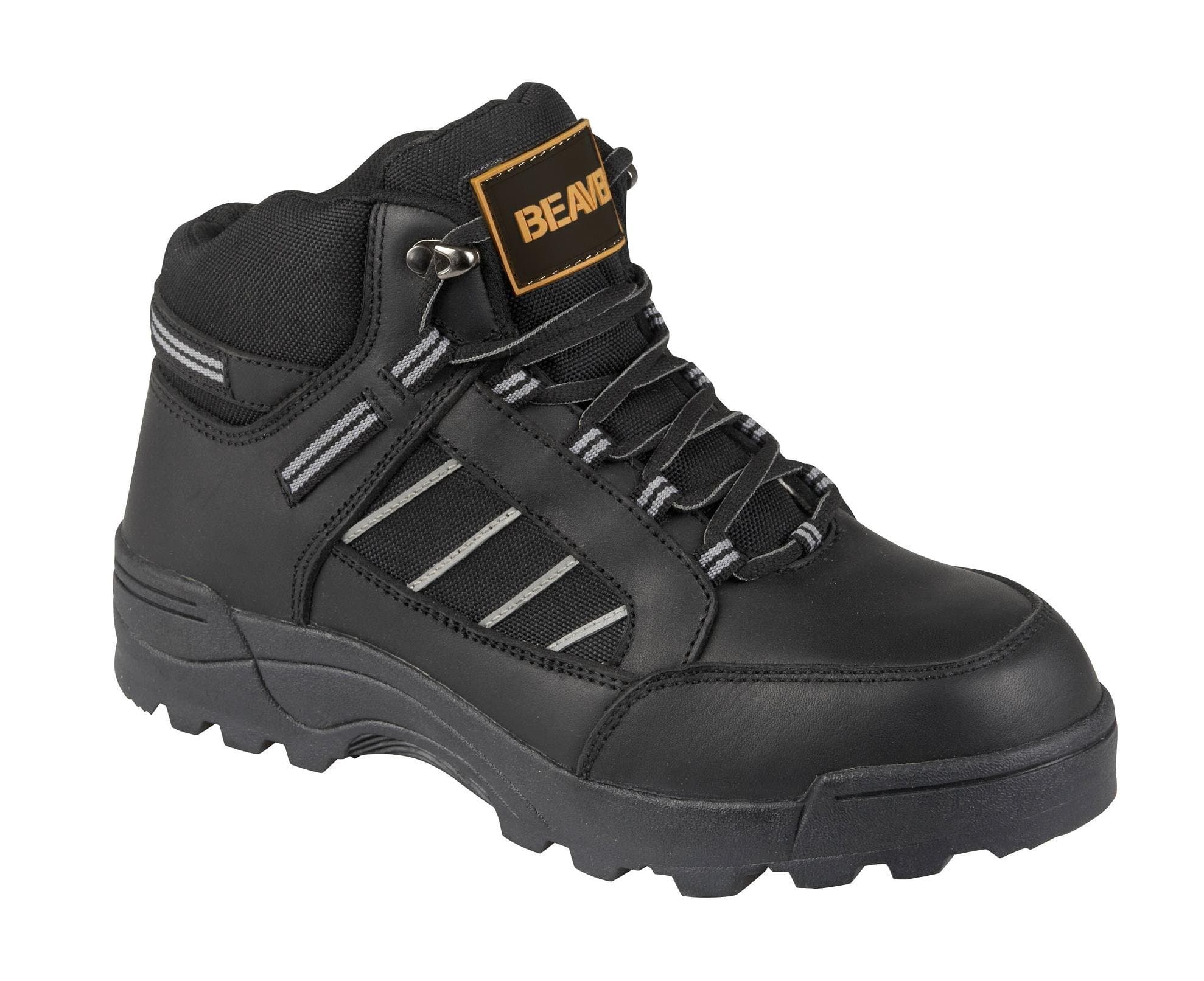 Paroh Beaver 550 S1P Size 4 Trainer - Black