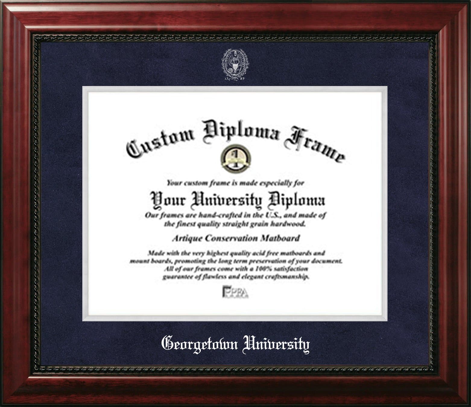 Georgetown University Official Diploma Frame (14 X 17)