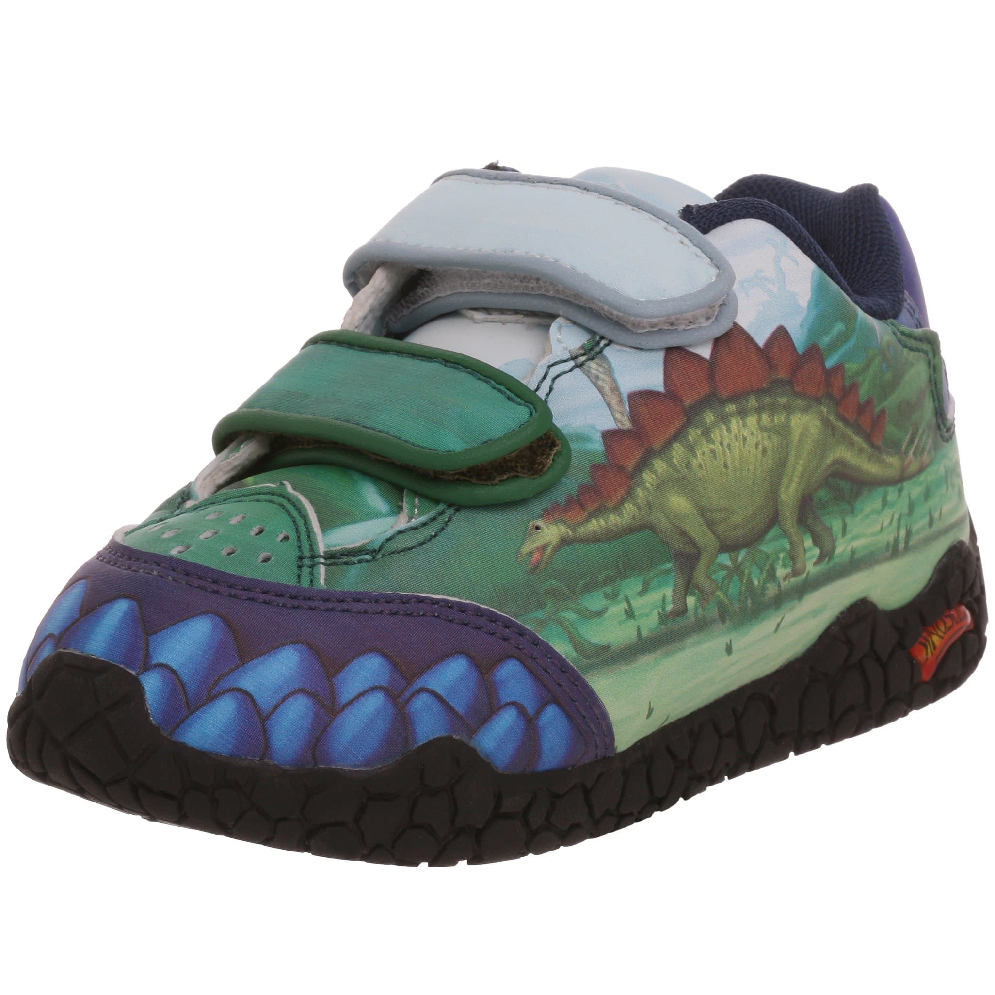 Dinosoles Boy's Dinorama Stegosaurus Trainers