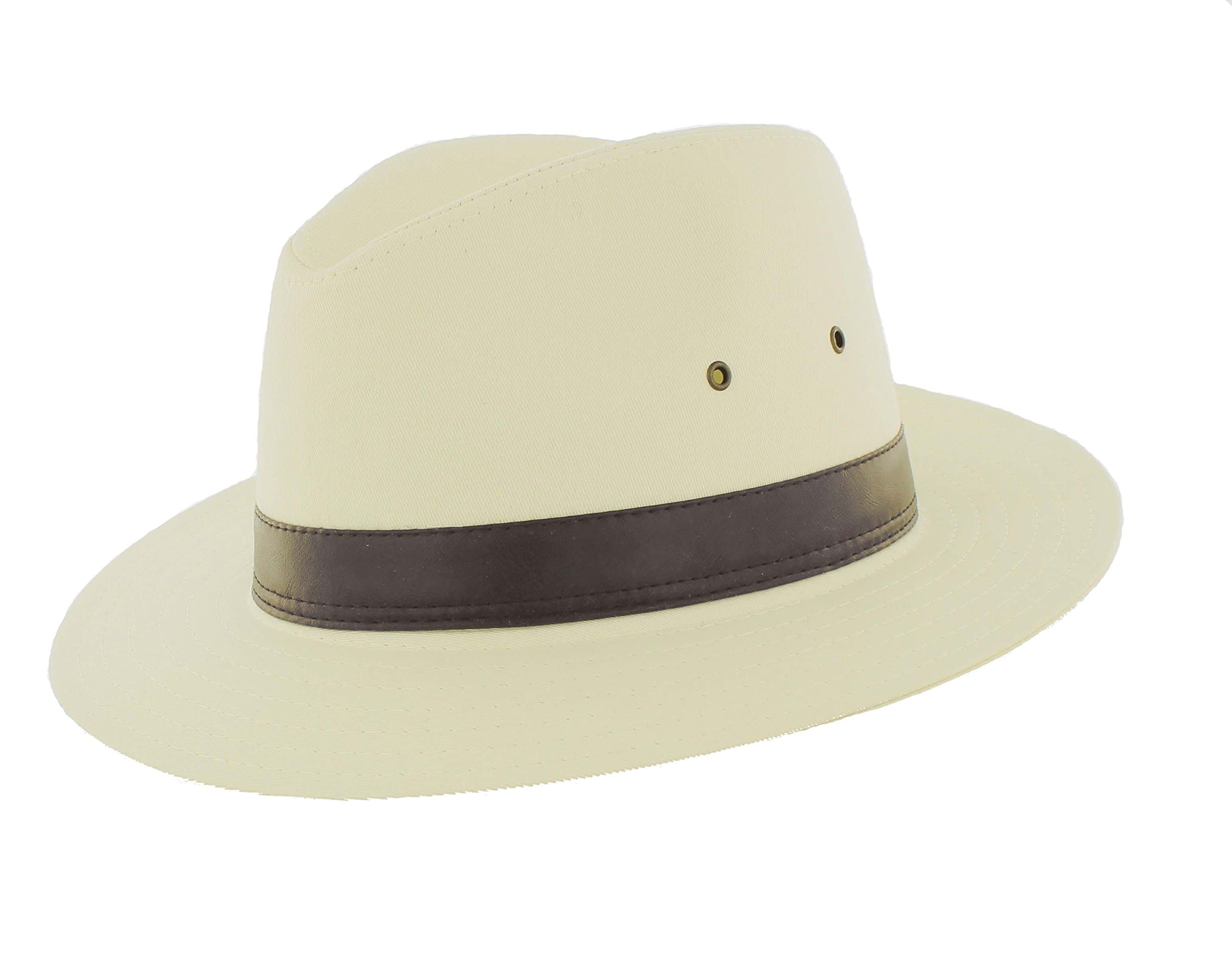 The Hat CompanyMens Cotton Fedora
