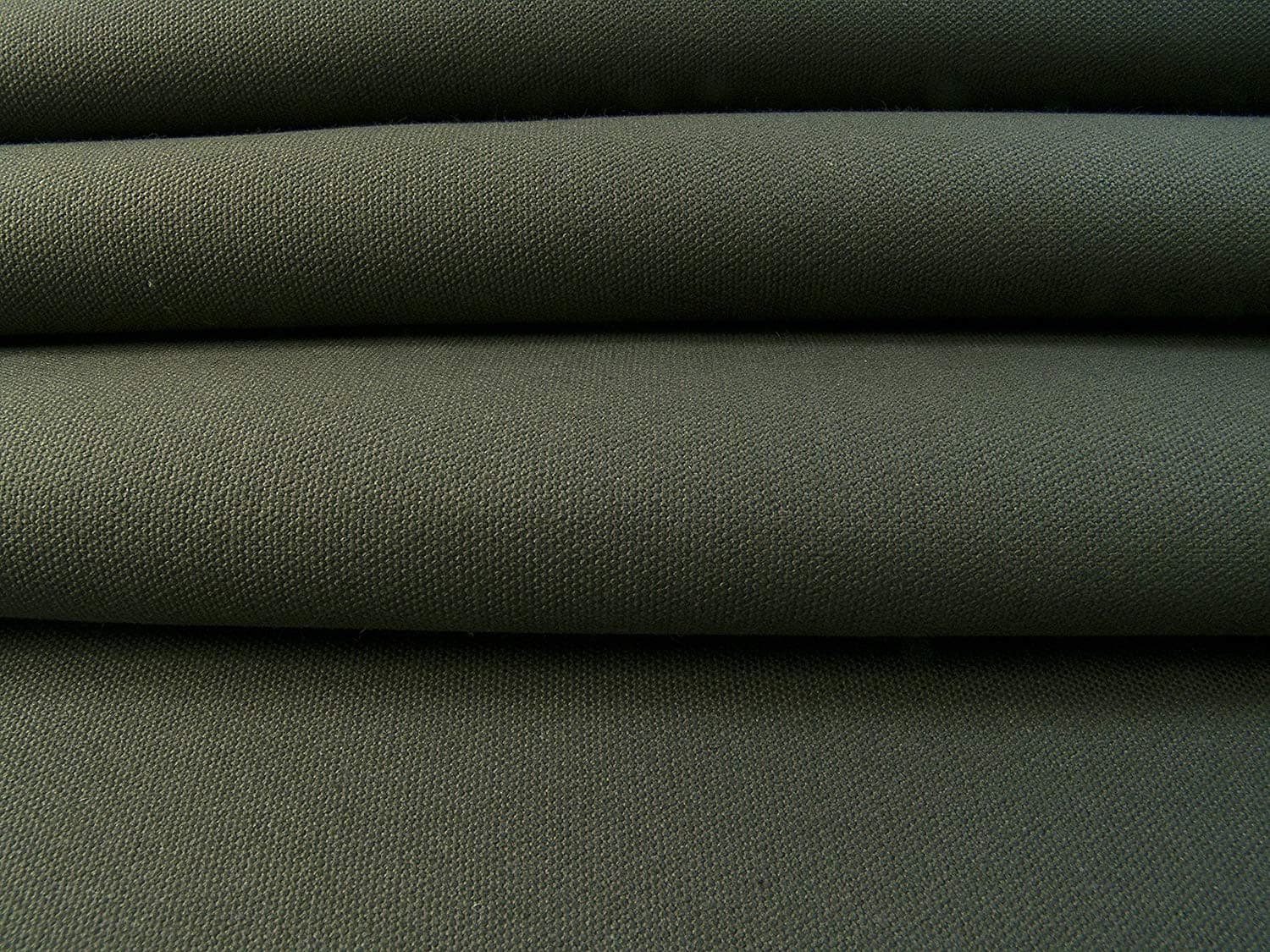 Cotton Duck, Olive Drab #8 58.5" Width Sold by The Yard - Shipped from The USA!