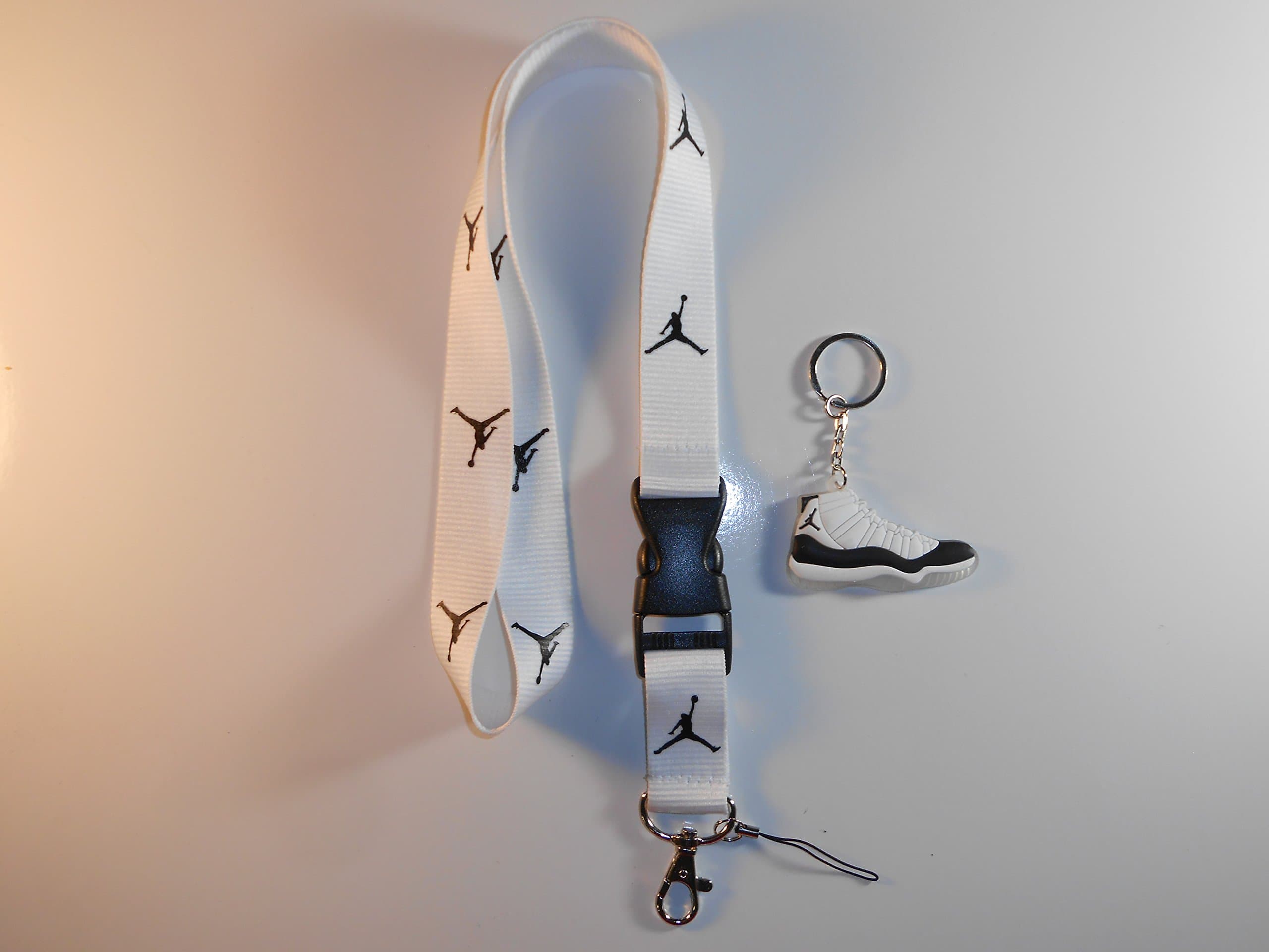 One Jordan Lanyard with One Jordan Keychain