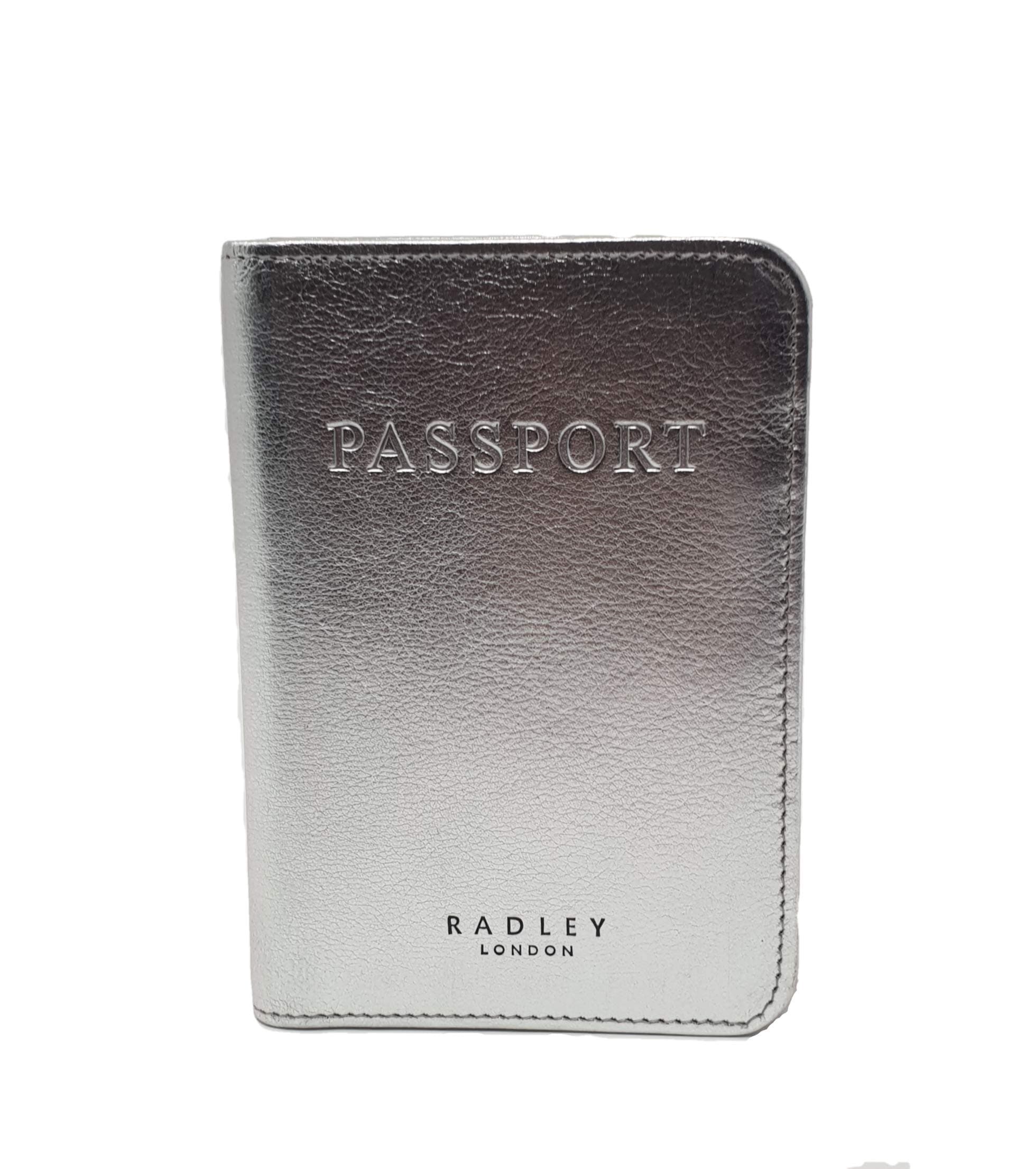 Arlington Street' Silver Passport Cover