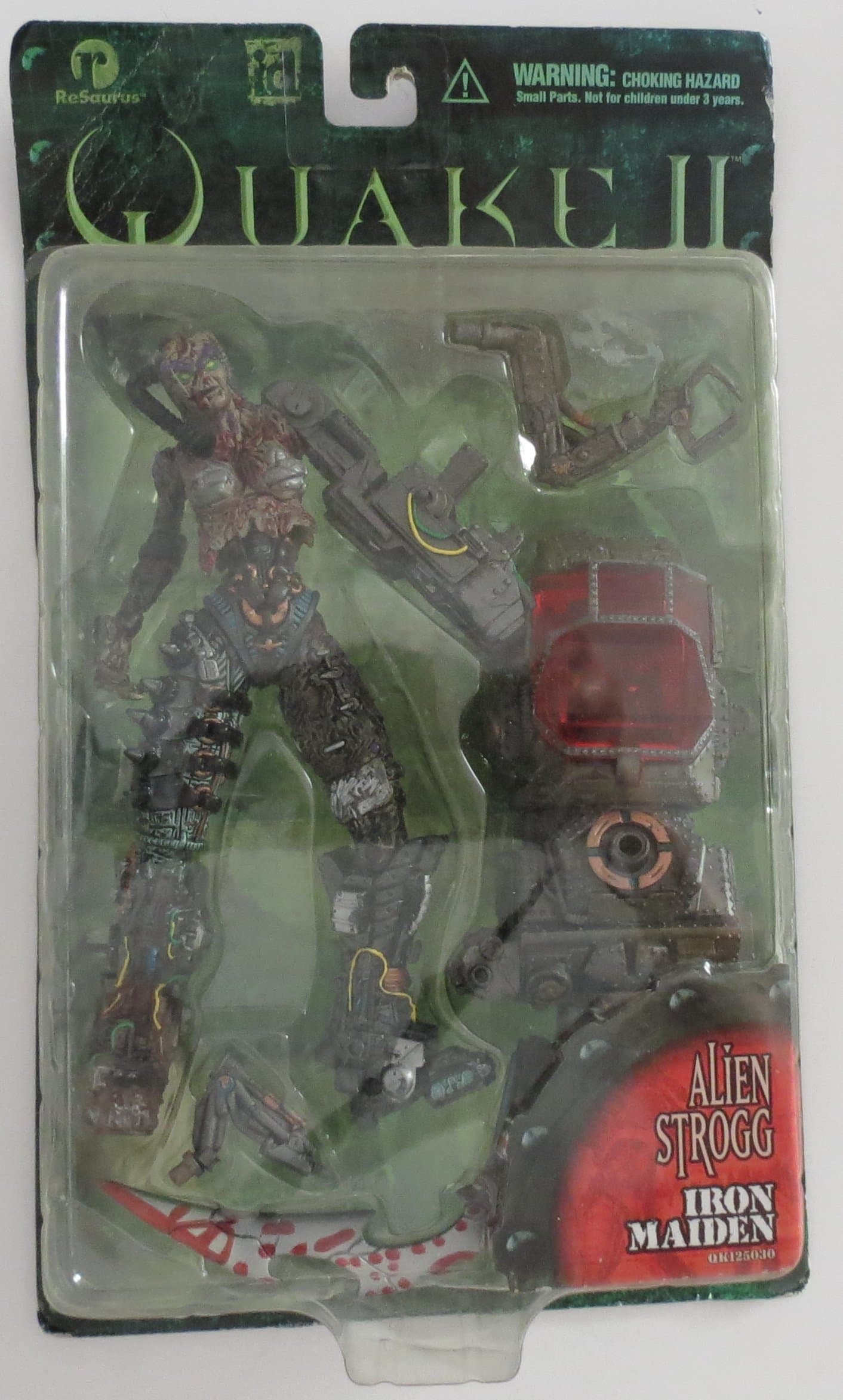 Quake II Alien Strogg With Iron Maiden