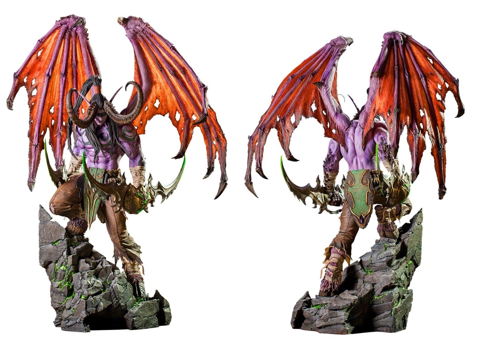 World of Warcraft Illidan Statue