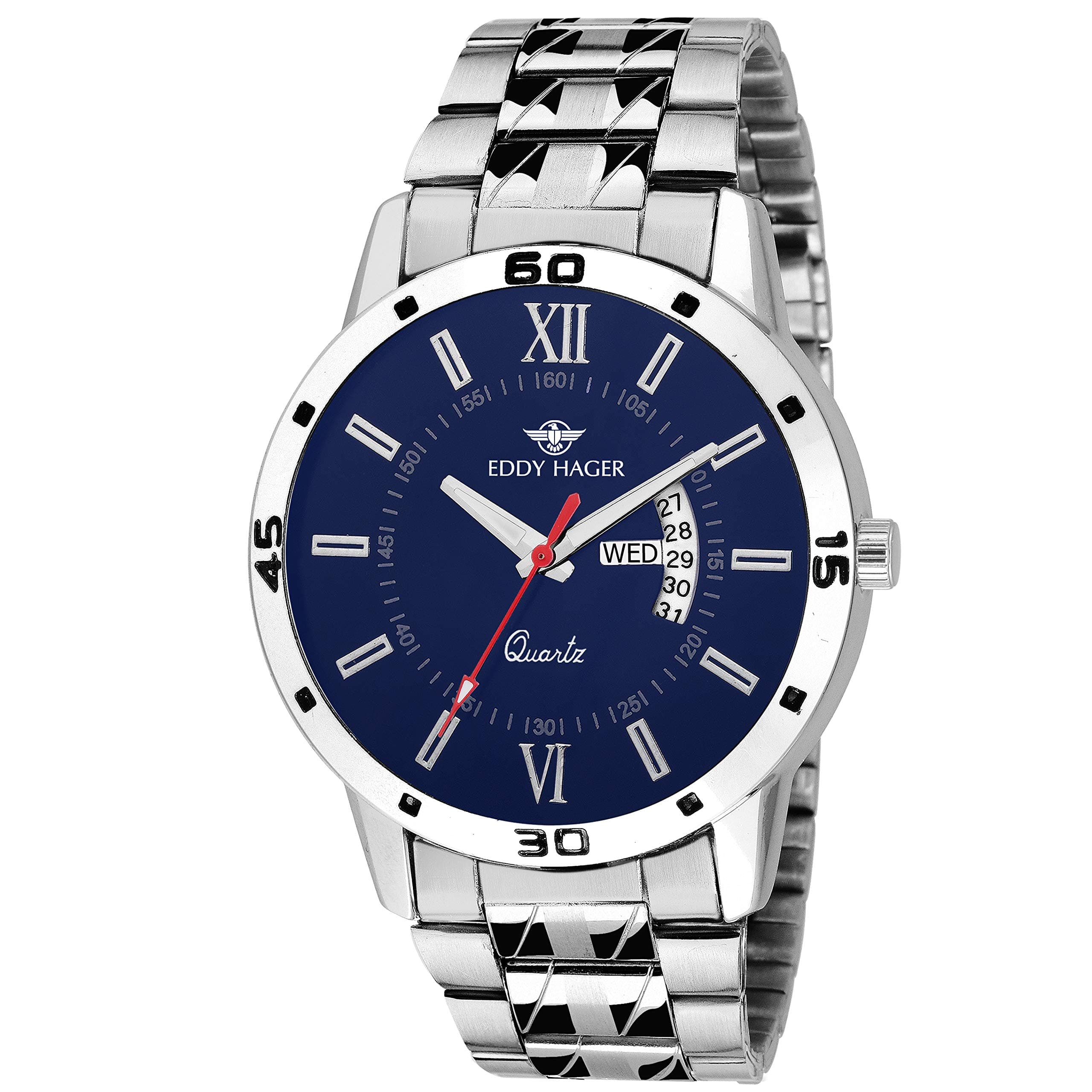 Eddy Hager Day and Date Men's Watch