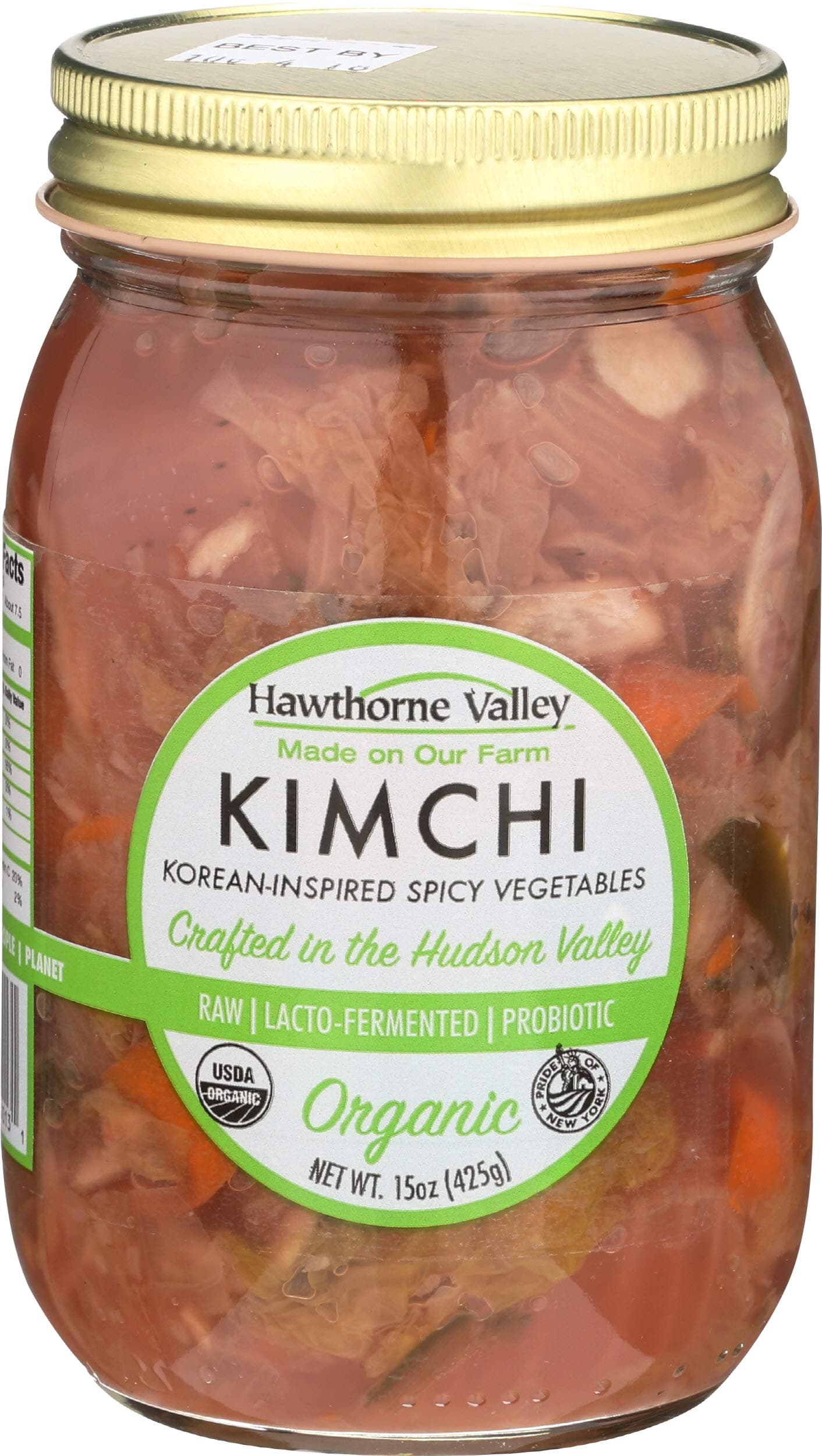 HAWTHORNE VALLEY Organic Raw Kimchi, 16 OZ