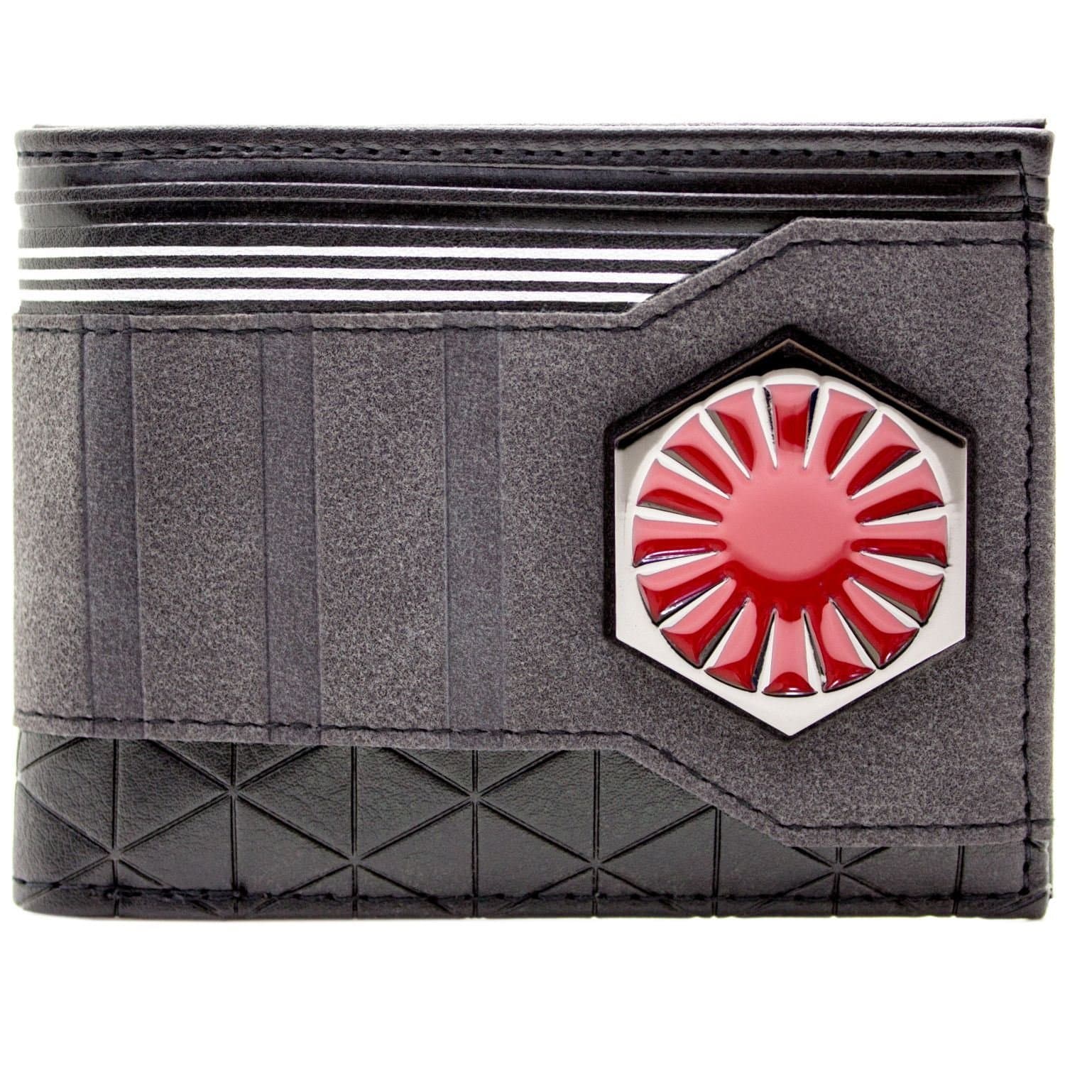 Star Wars The First Order & Resistance Symbol Black ID & Card Bi-Fold Wallet
