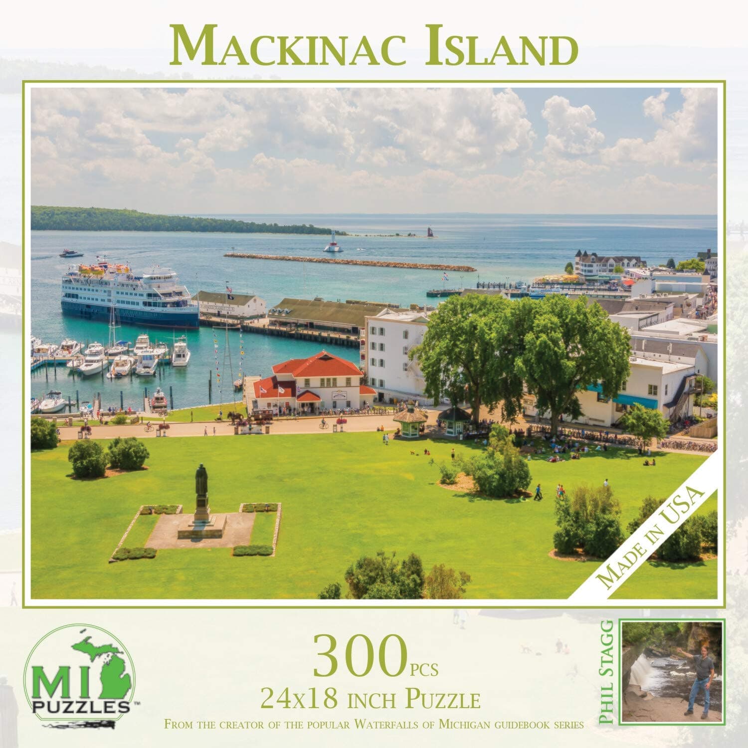 Mackinac Island - 300 Piece MI Puzzles Jigsaw Puzzle