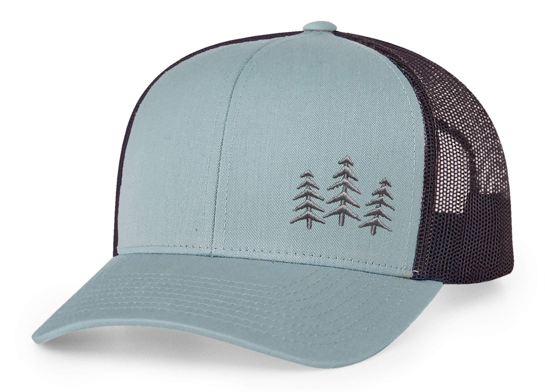 Low Key Caps | Trucker Snapback Baseball Hat - Tree