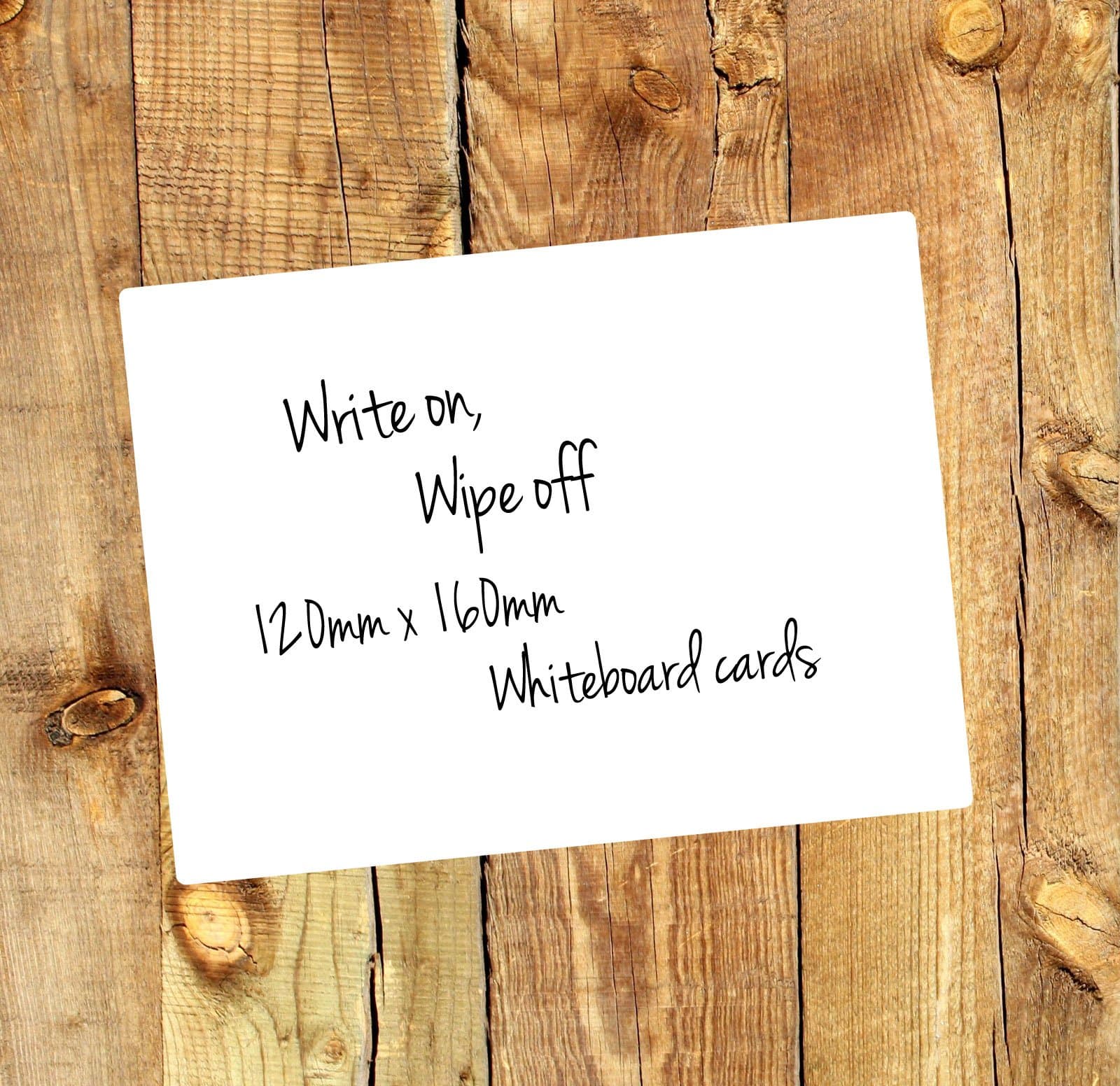 6 Whiteboard cards desk accessory teaching aid small office whiteboard