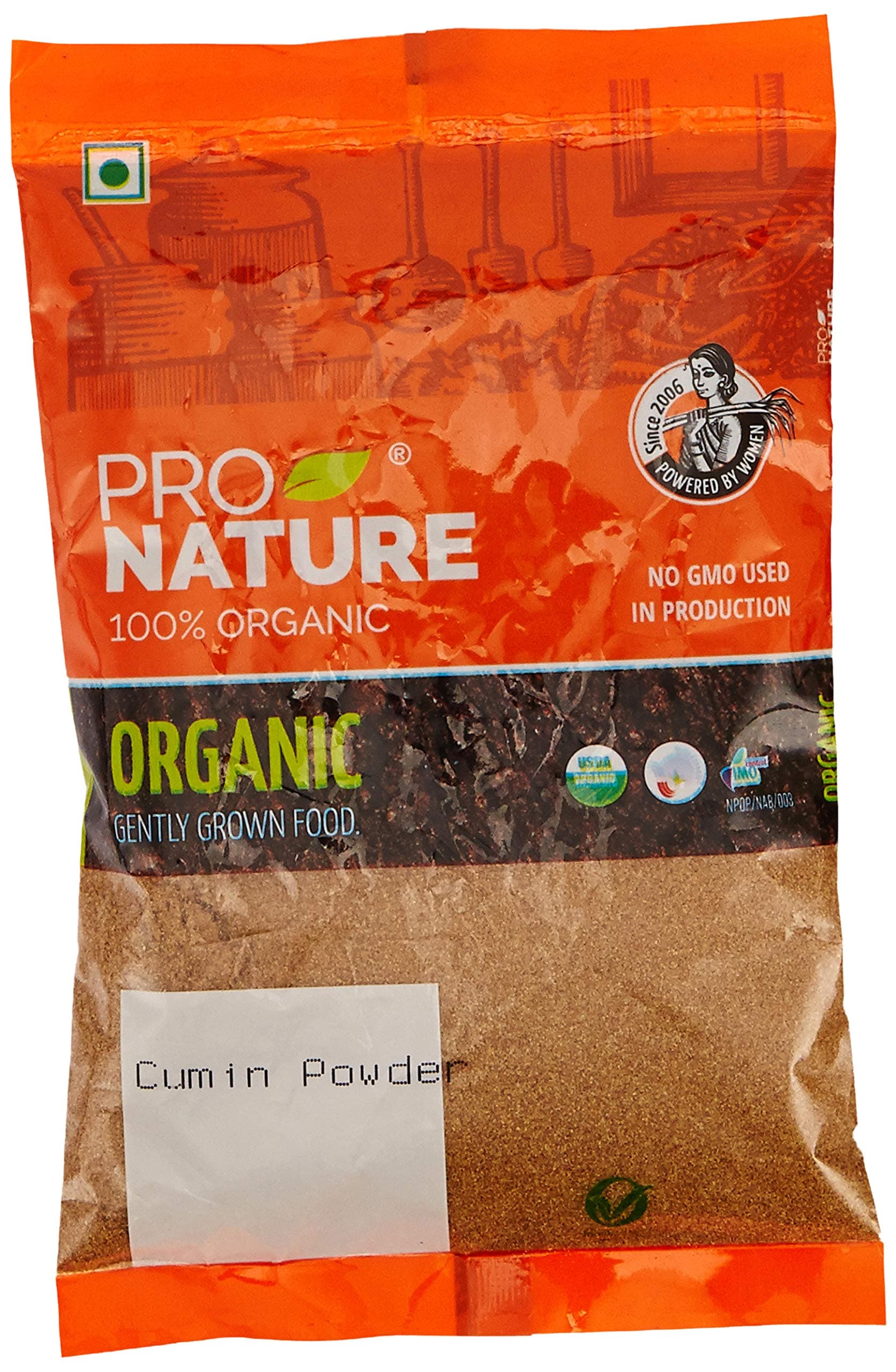 Pro Nature 100% Organic Cumin Powder, 100g