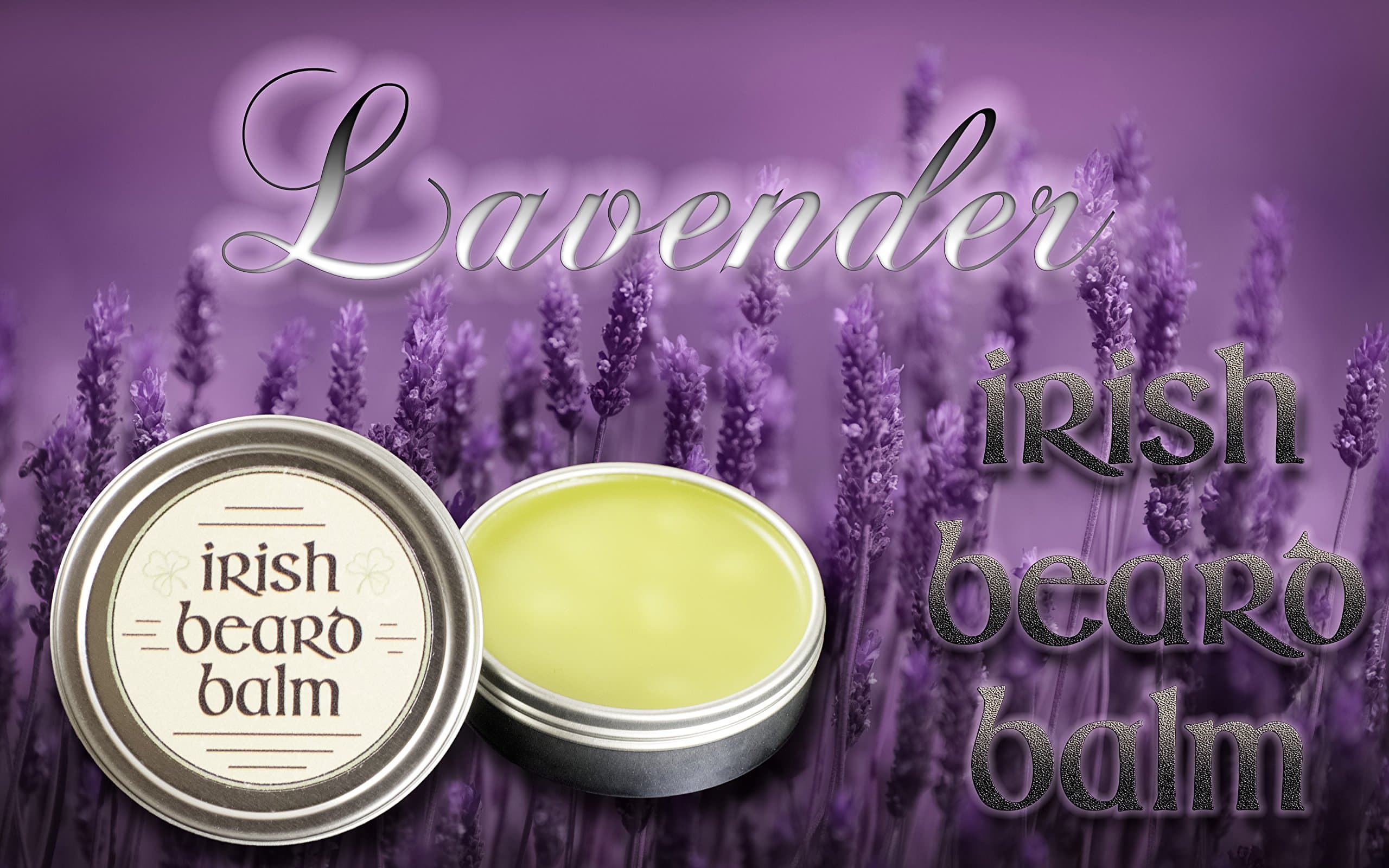 Irish Beard Balm Lavender (Tin, 2 ounce) (Tin, 2 ounce)