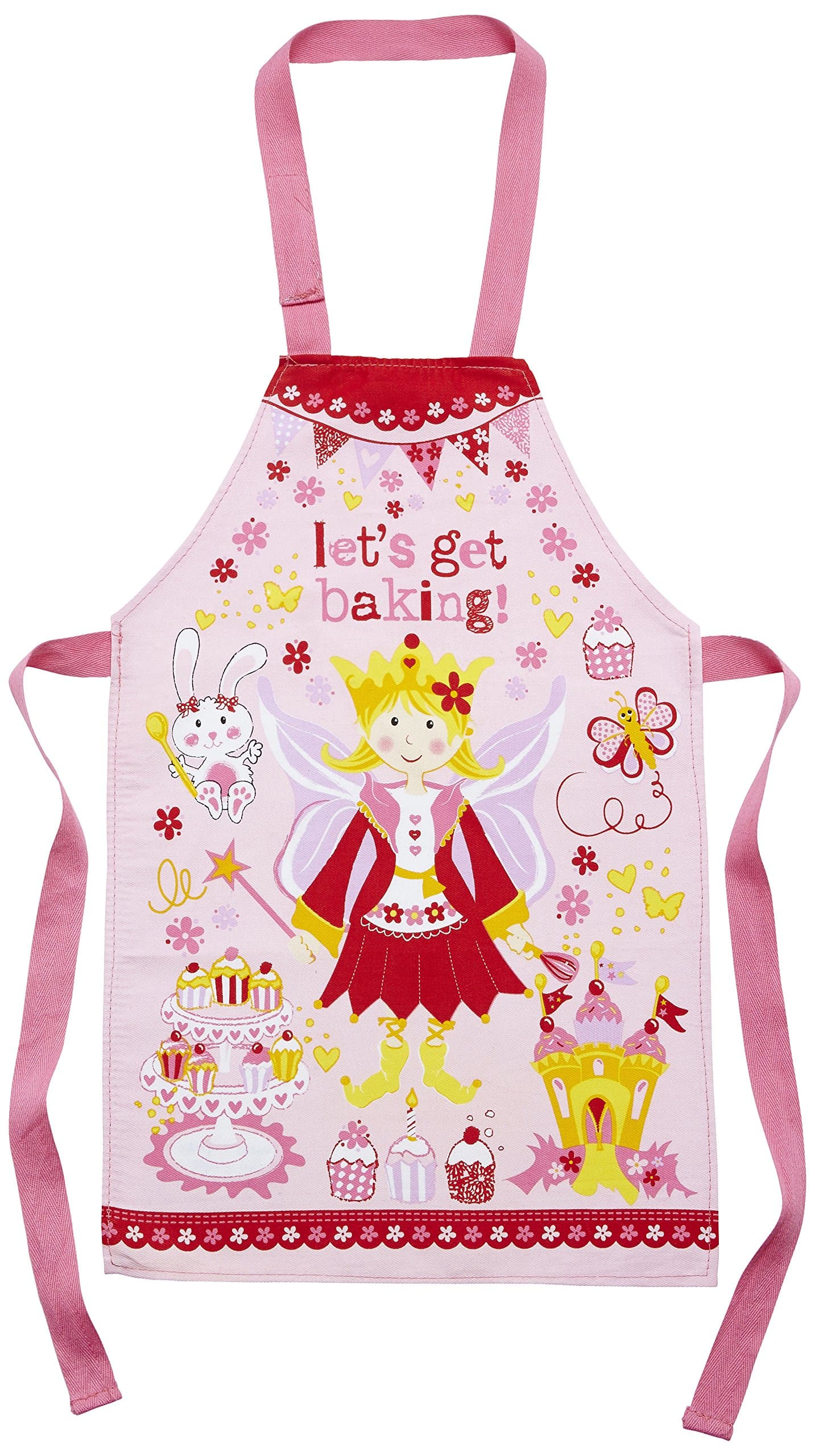 Cooksmart Kids Princess Cupcake PVC Apron