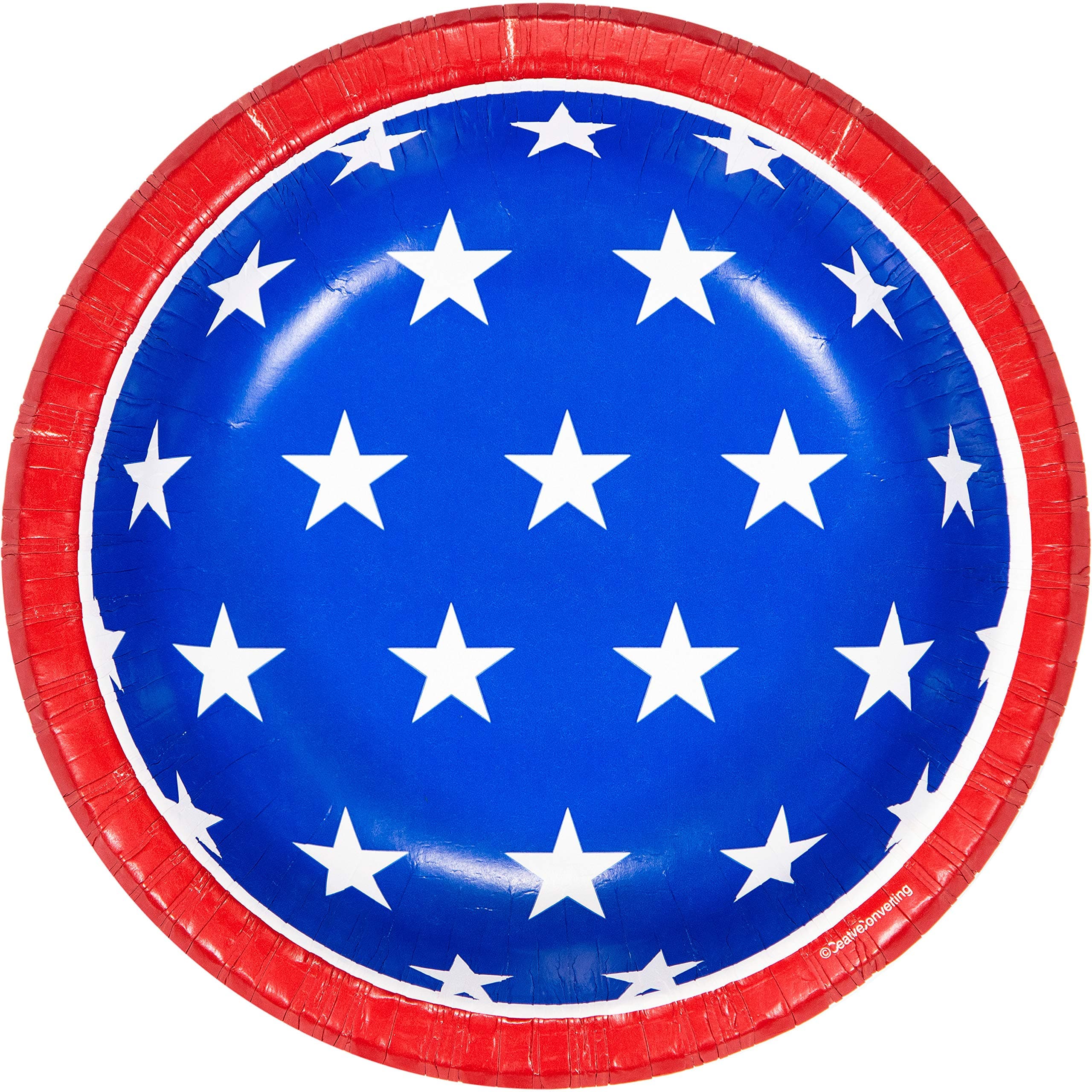 Creative Converting 319424 Stripes Paper Bowls, 20 oz.