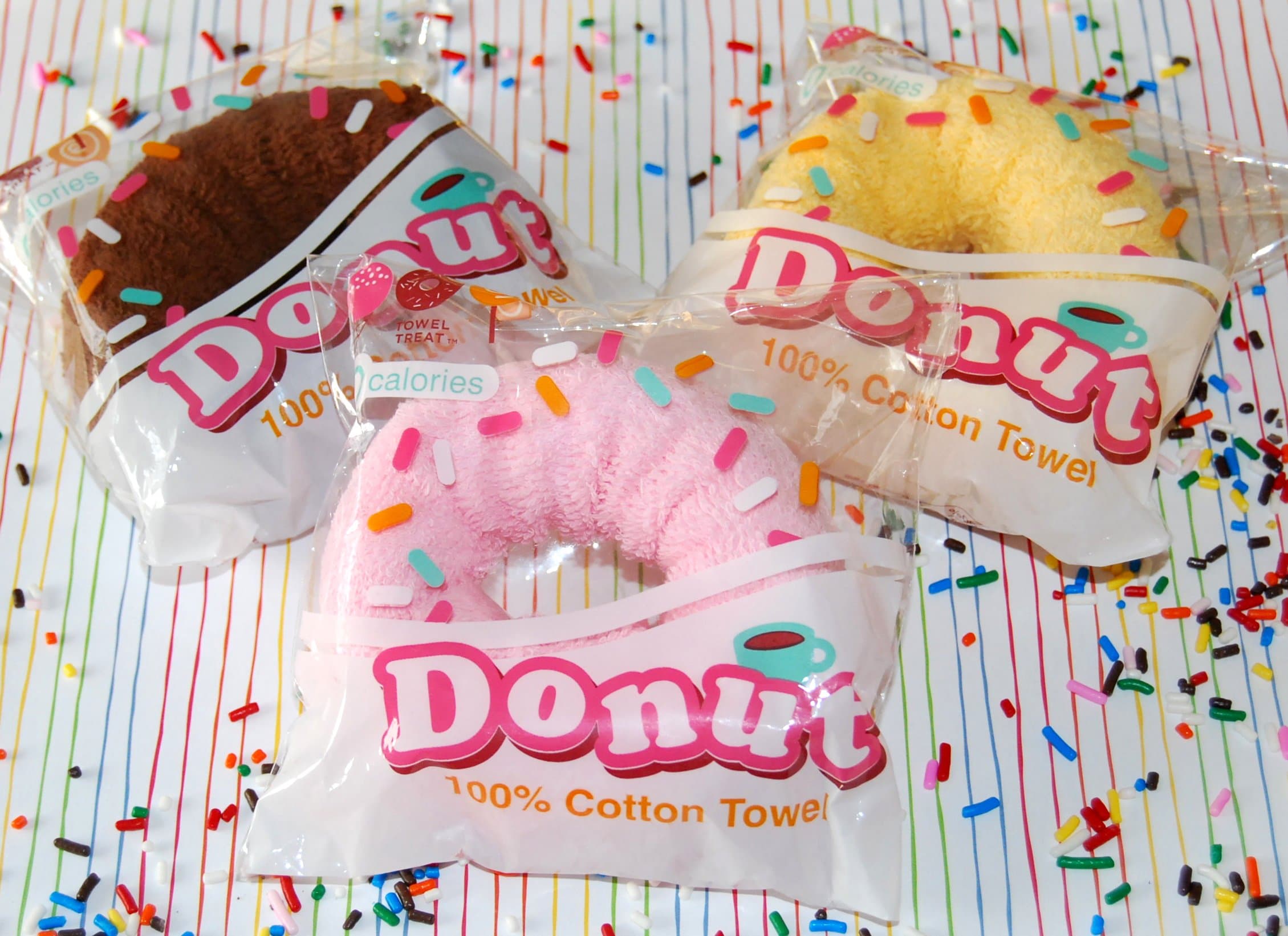 Towel Treat Towel Cakes, Donut