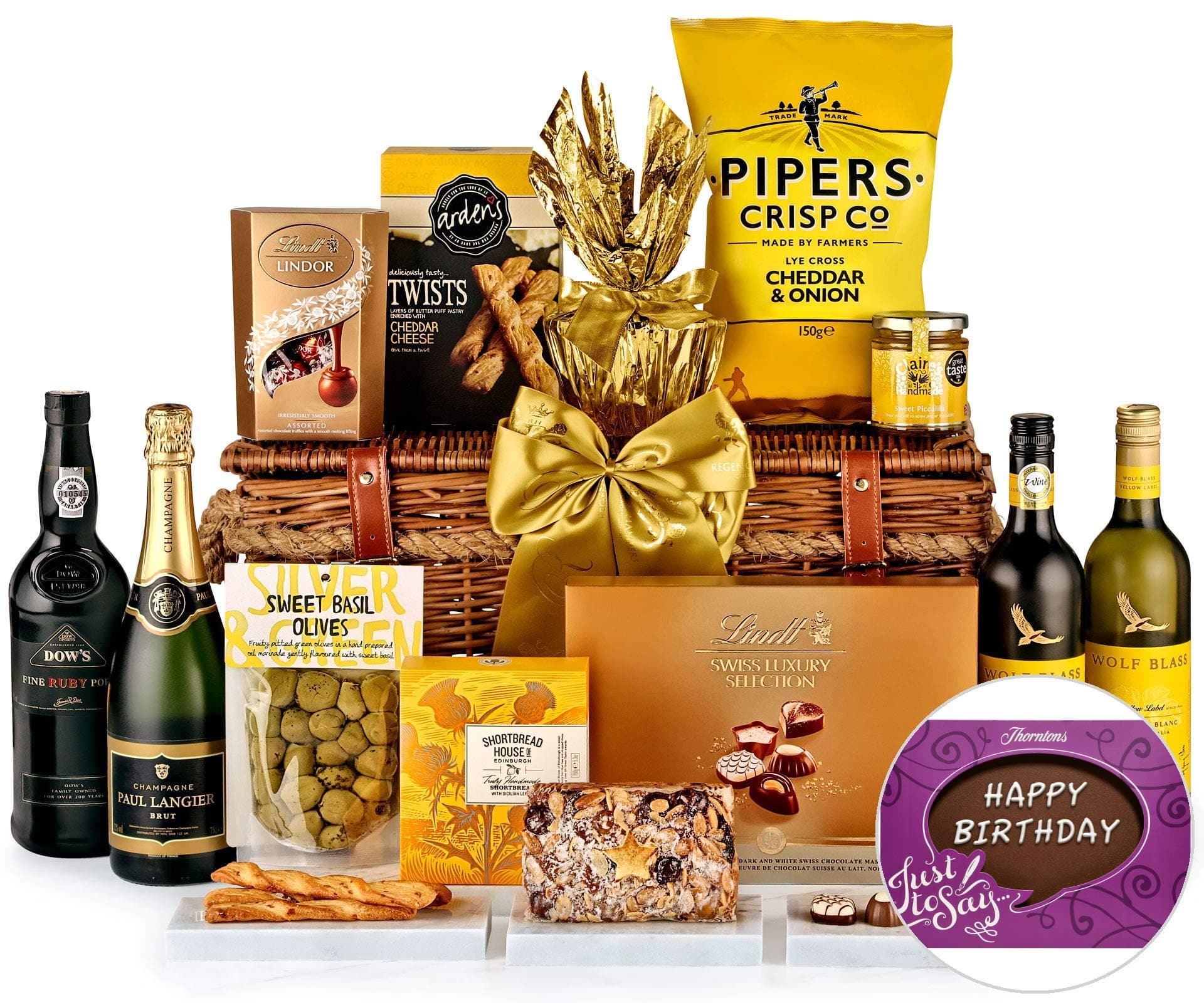 Birthday Grosvenor Hamper With Champagne