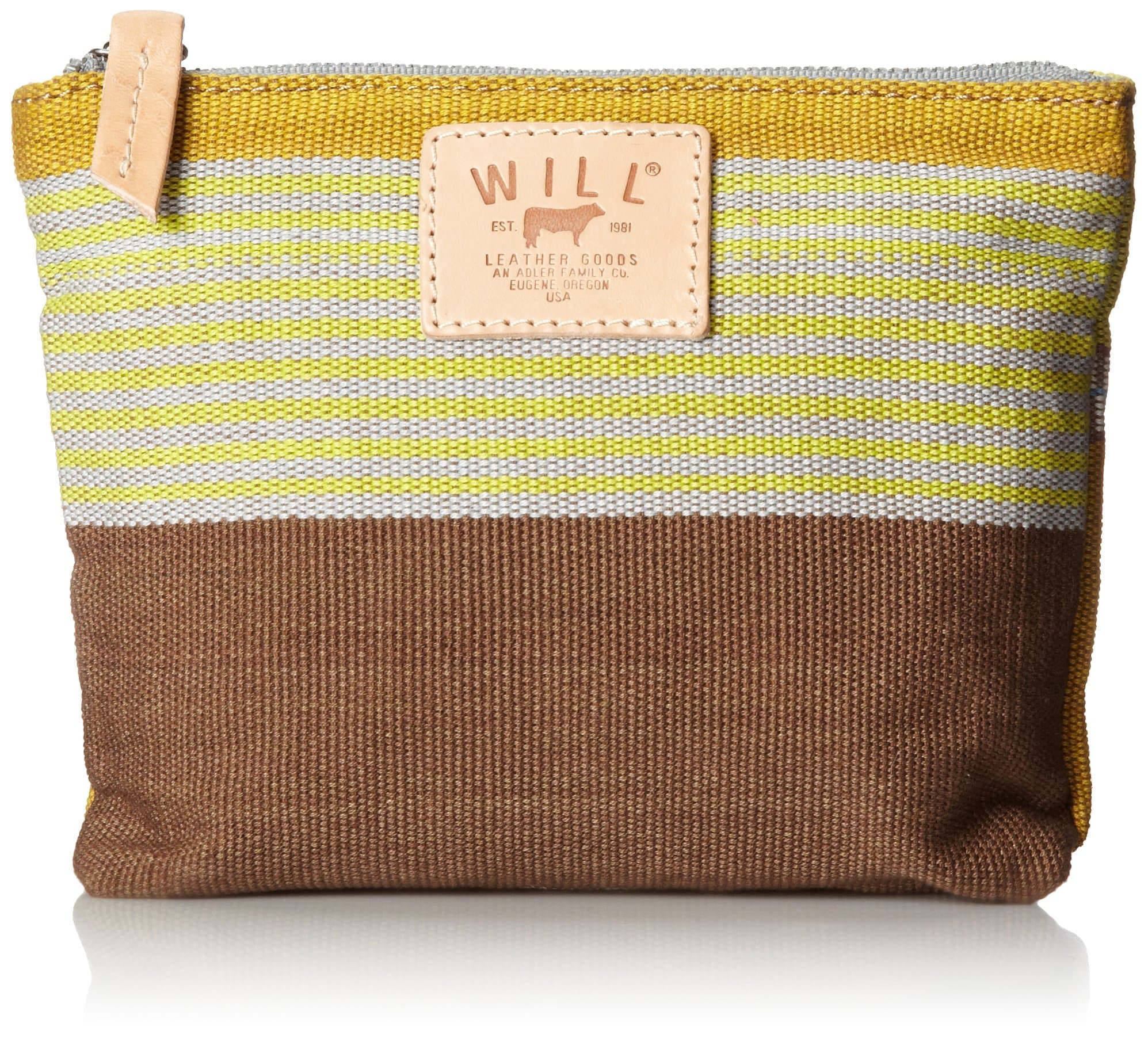 Will Leather Weavers House Zip Wallet