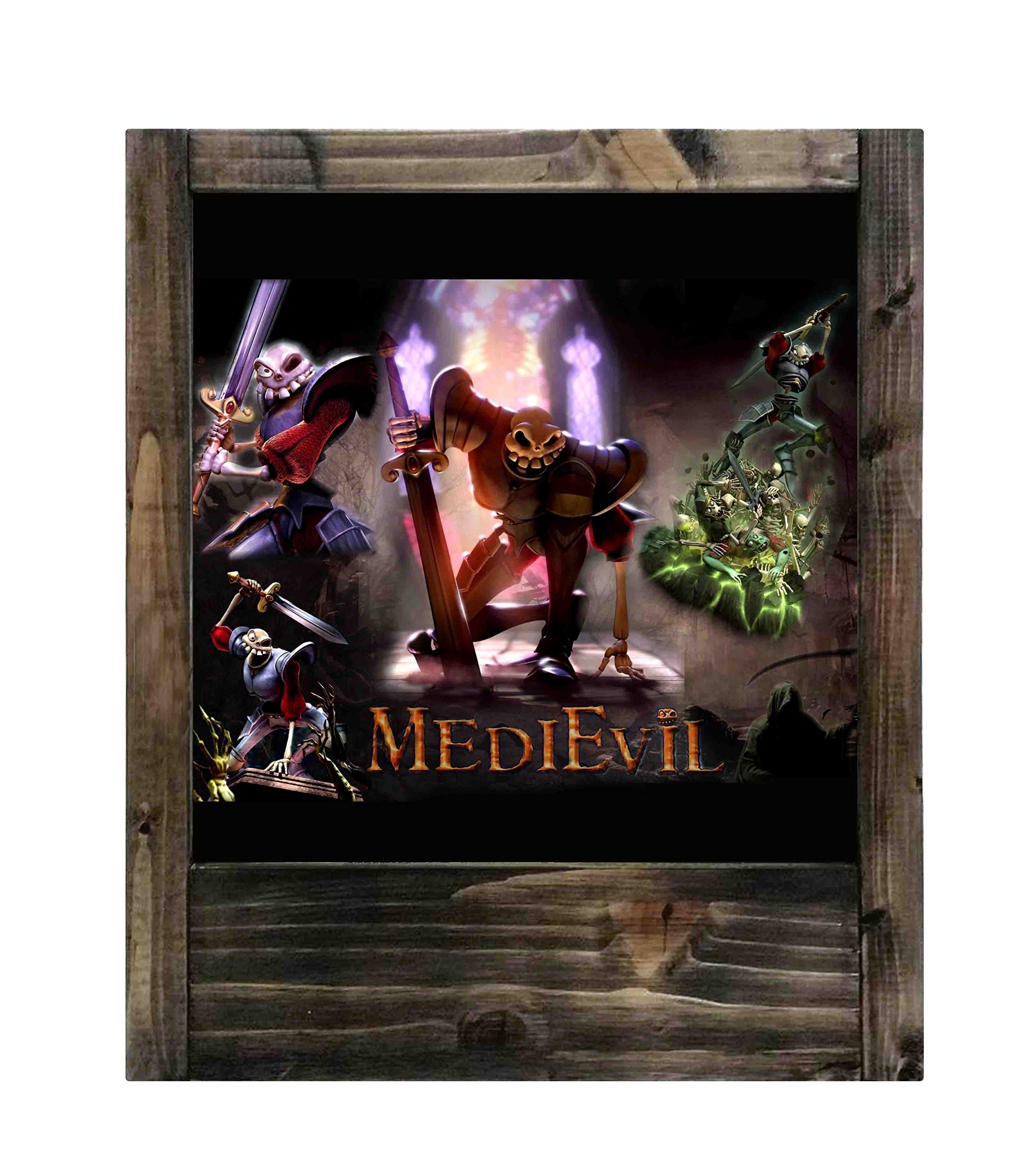 Wooden lamp Medievil