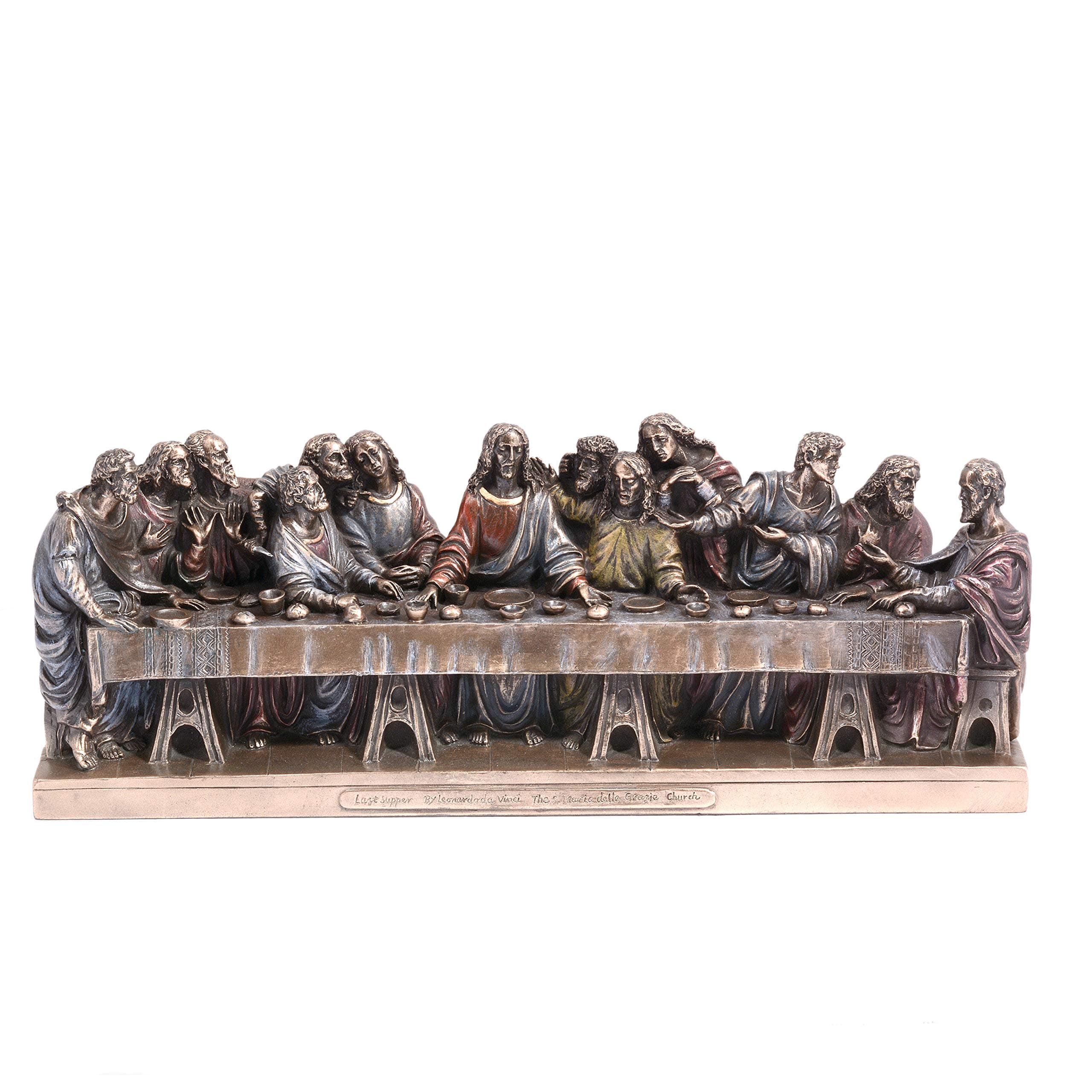 Aone India Polyresin Tabletop Decoration Figurine, 9 x 3.75 x 2. Inch, Multicolour, 1 Piece