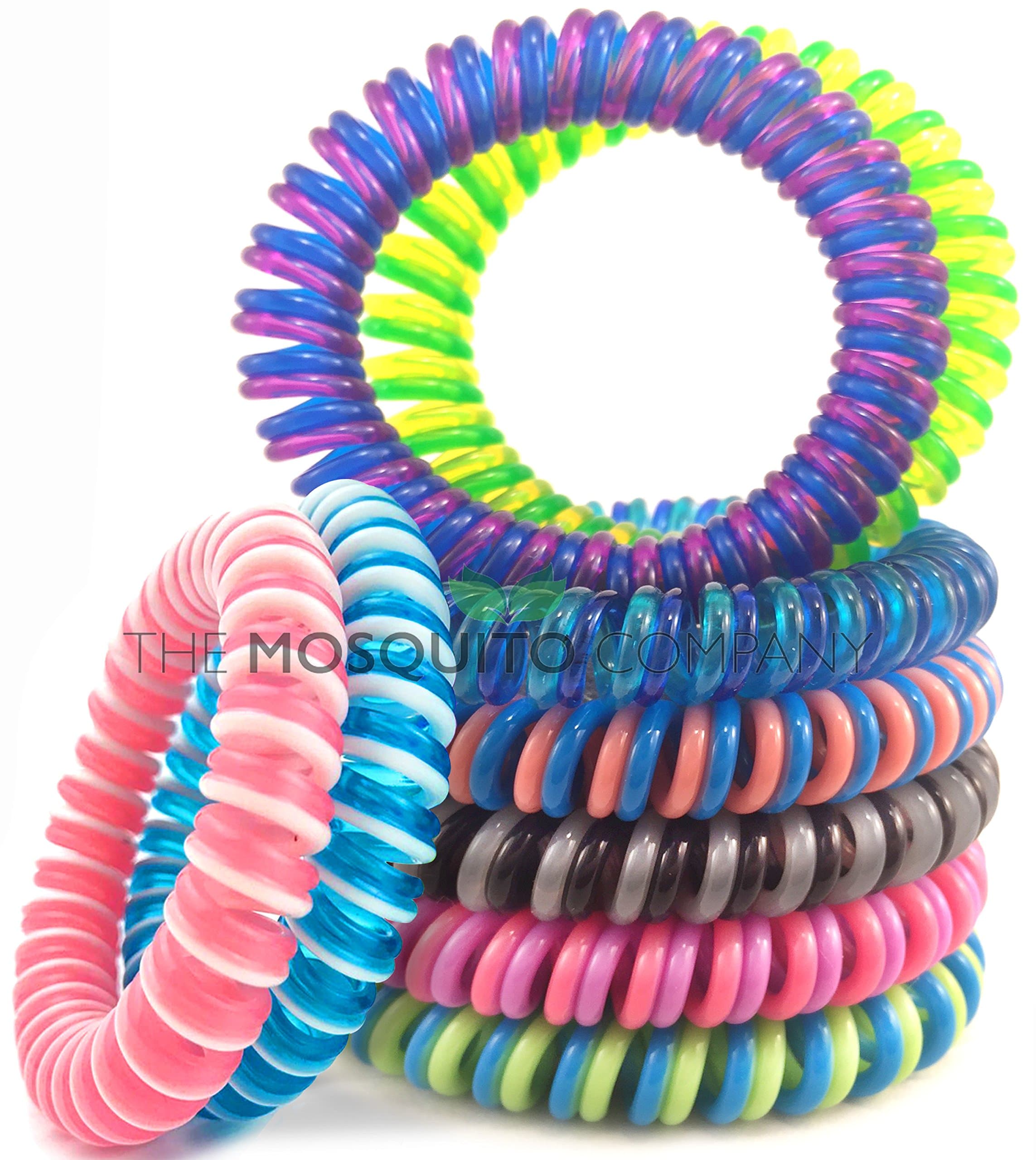 Mosquito Repellent Bracelets New 2018 Second Generation 10 Pack PREMIUM RESEALABLE Market Leading Insect Repellent Up To 250 Hrs of Insect Protection with each bracelet, Outdoor & Indoor, Wrist Bands for Adults & Kids Deet-free - All Natural Plant Oils