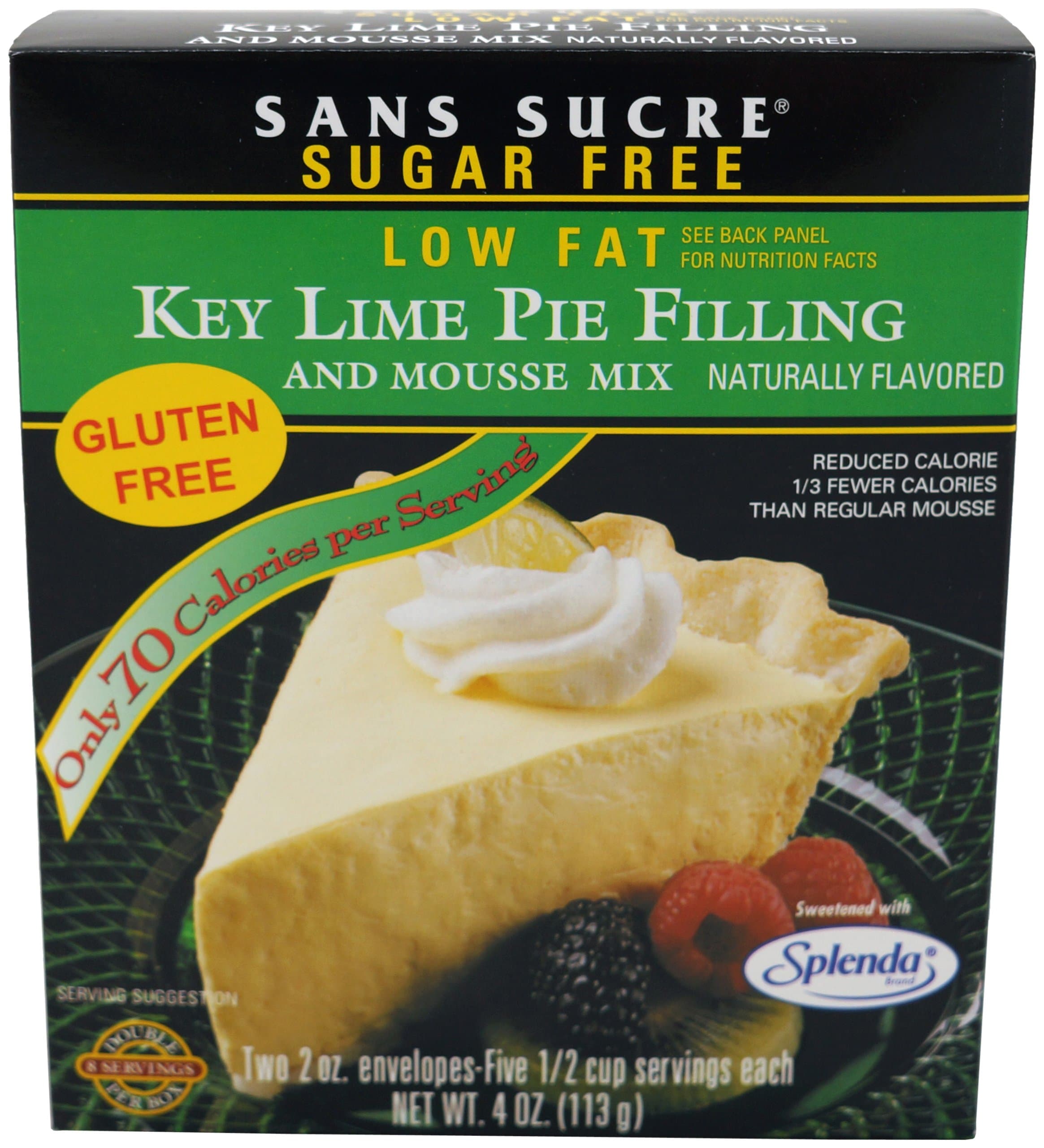 San Sucre Mousee Mix, Key Lime, 4-Ounce Boxes (Pack of 6)
