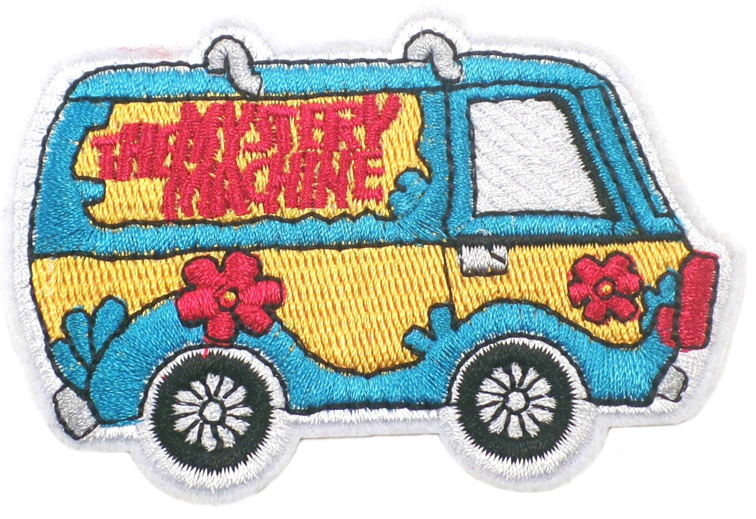 Scooby-Doo MYSTERY MACHINE 2 1/4" Tall Embroidered PATCH