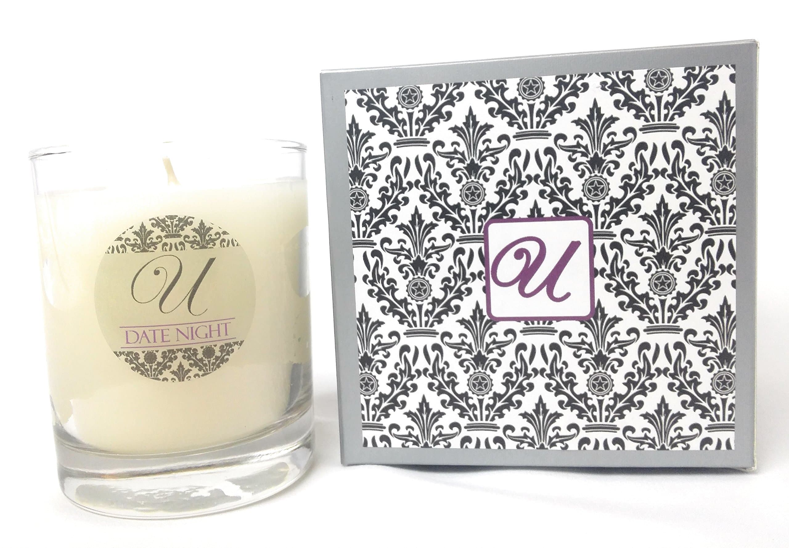Unrivaled Candles Date Night (8 oz) Jewelry Inside Valued at $10 to $10,000. Made in The USA. Great Gifts! Jewelry Candles with Fragrant Jewels, Rings, Earrings and Necklaces, Jackpot!