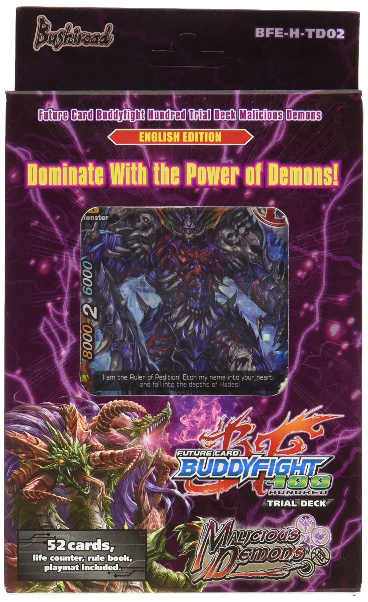 Future Card Buddyfight "Trial Deck H-02 Malicious Demons Card Game