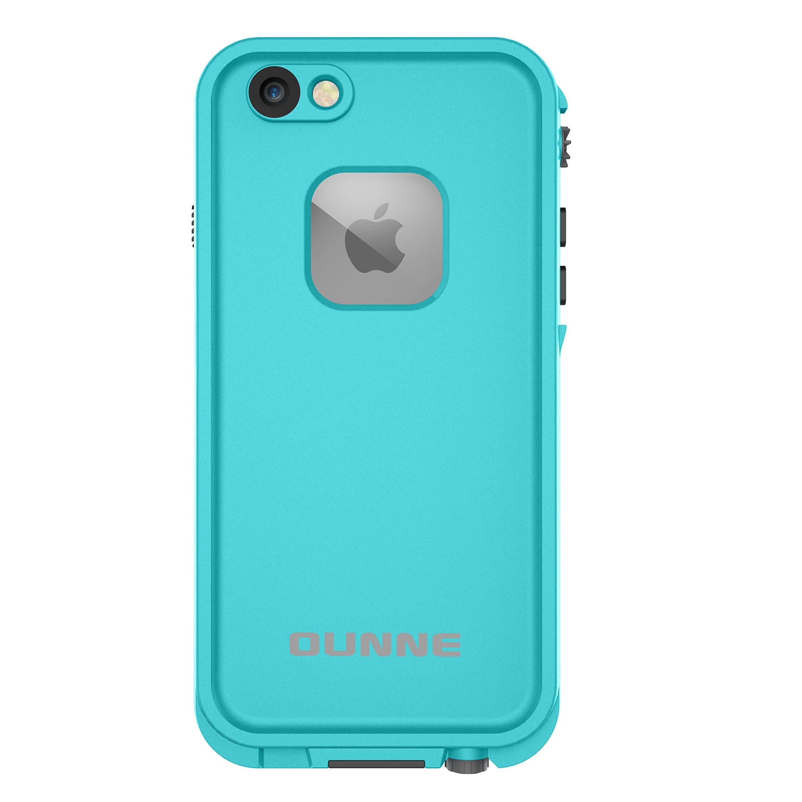 iPhone 6/6s Waterproof case with 2 Case Openers, OUNNE IP68 Certified with Touch ID Full Sealed SandProof Snowproof Full Body Cover for iPhone 6/6s(4.7inch) (Blue)
