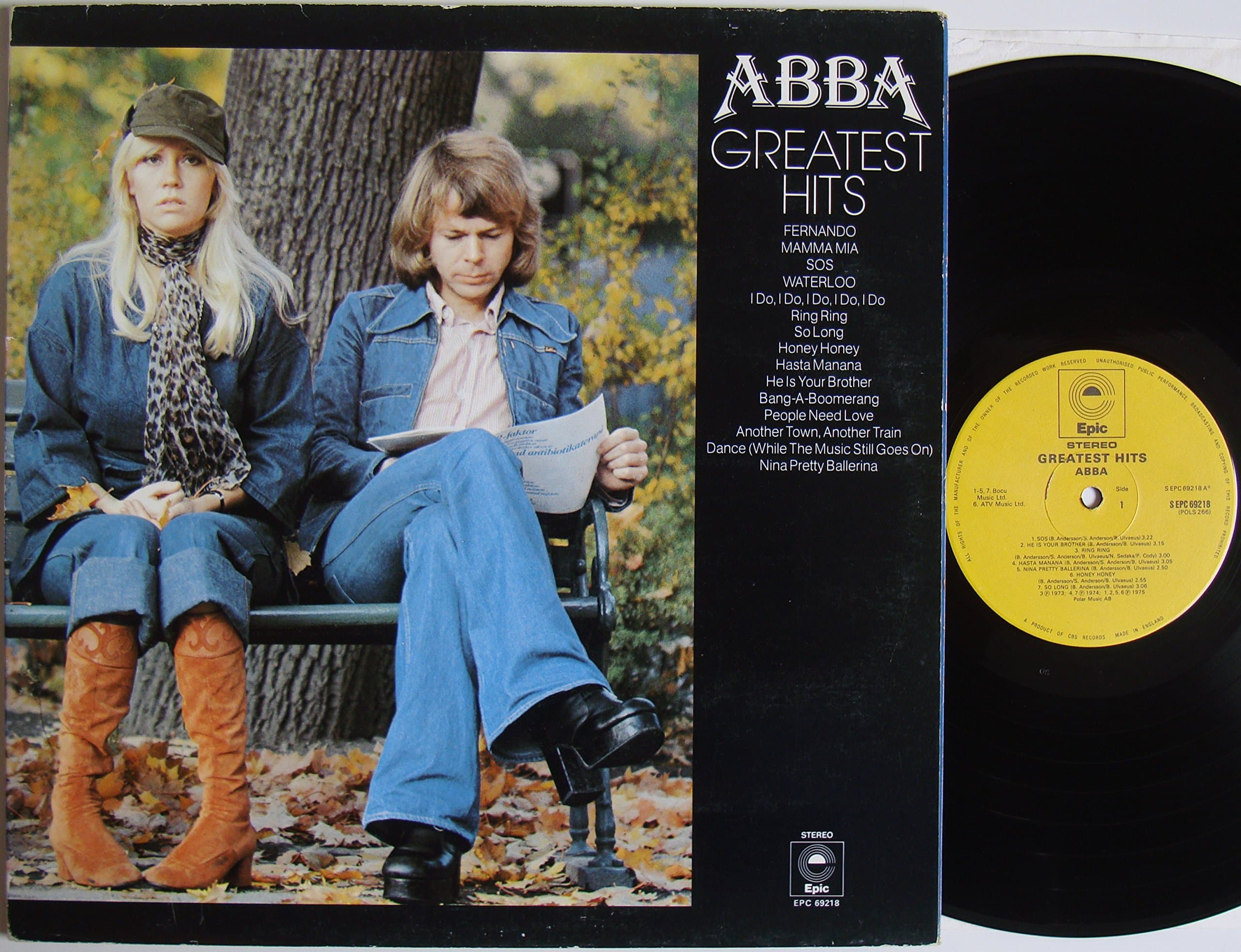 ABBA Greatest Hits LP