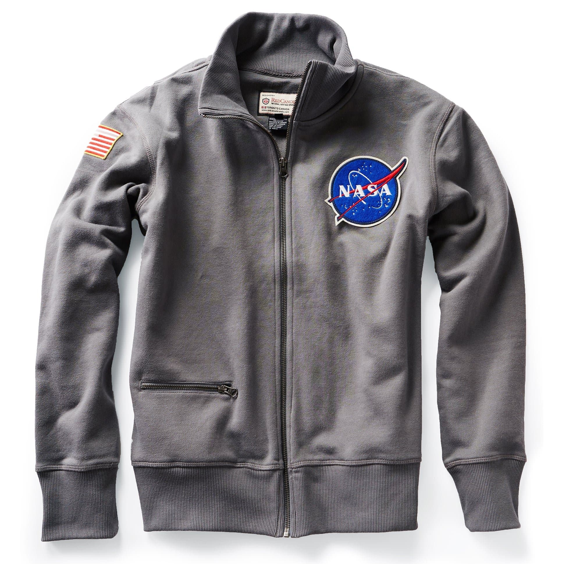 Red Canoe NASA Rocket Scientist Full Zip Sweat