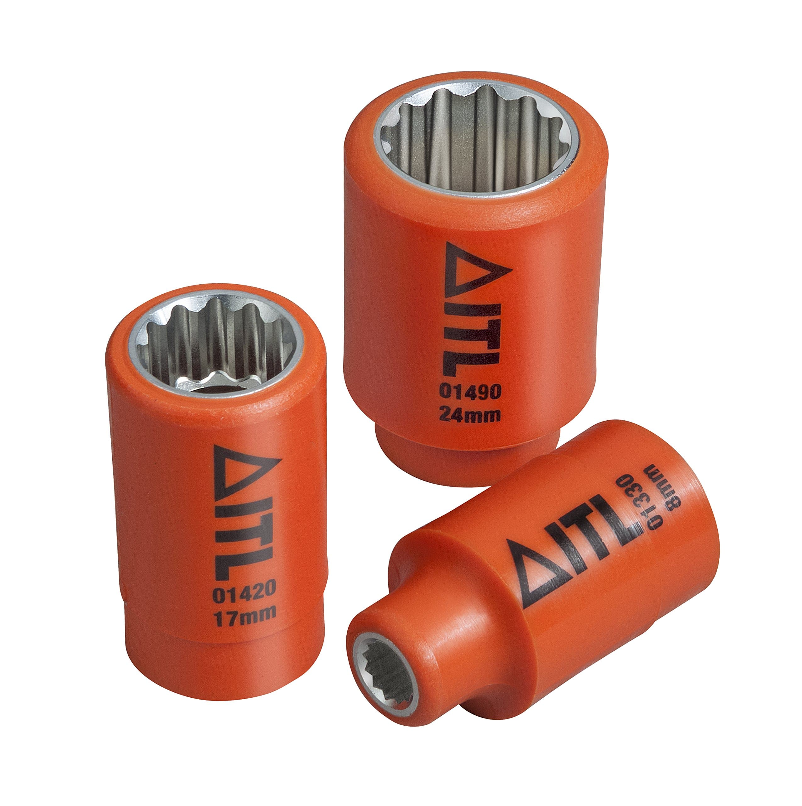 Insulated Tools 1/2 SD Socket, Orange, 01330