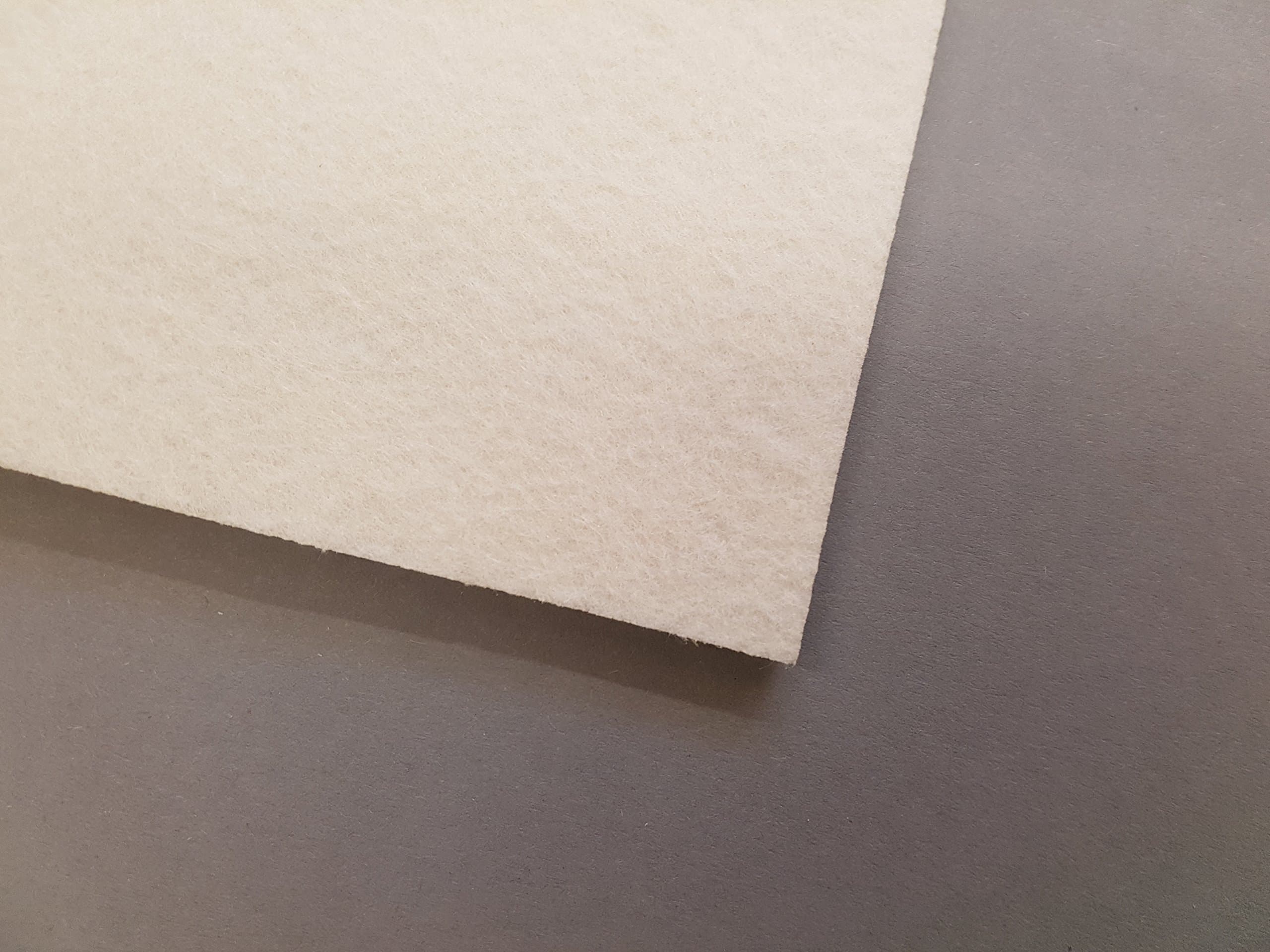 Glorex craft felt, 40 x 30 x 0.4 cm, Felt, cream, 1 item